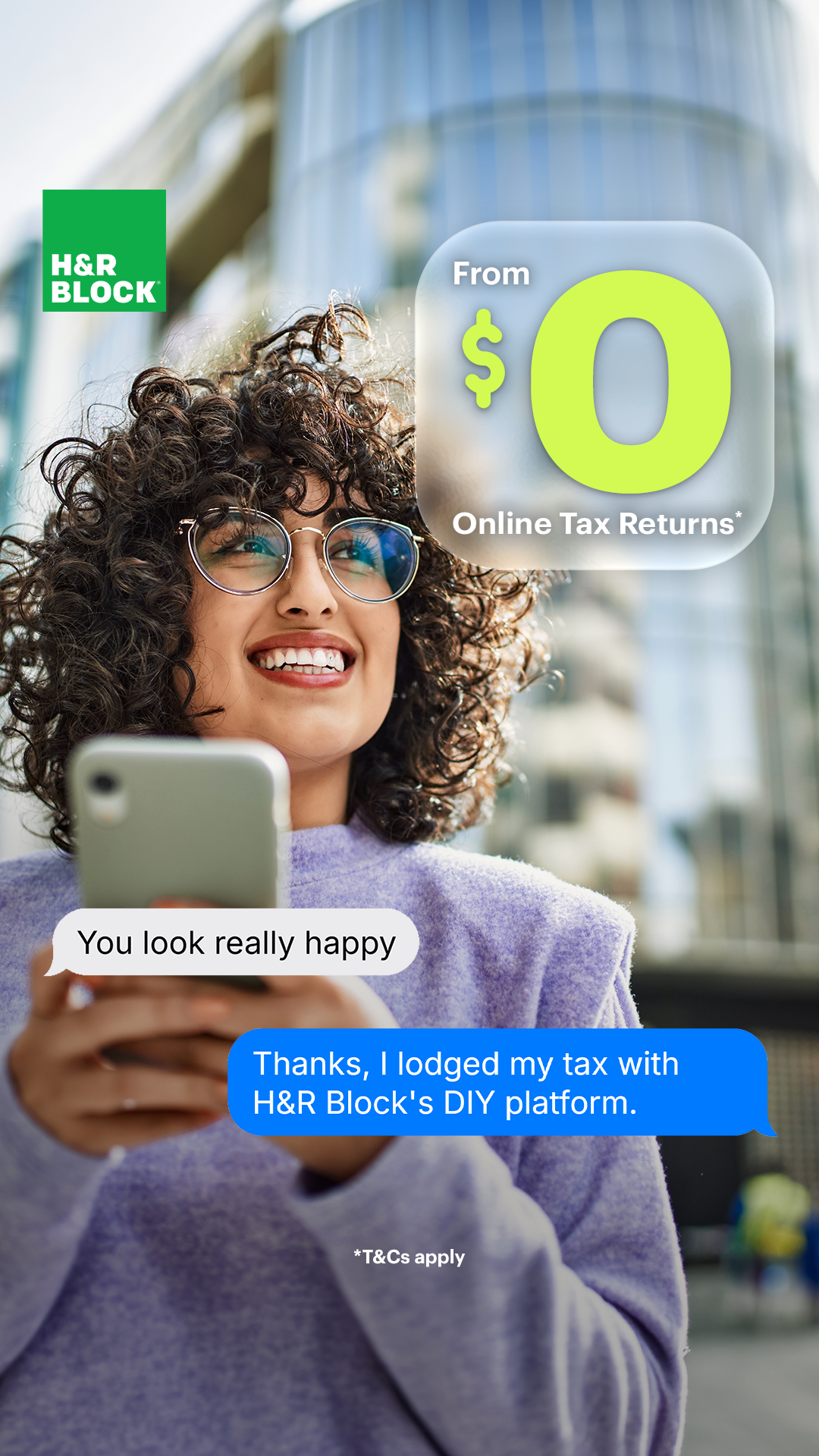 H&R Block Australia Facebook ad