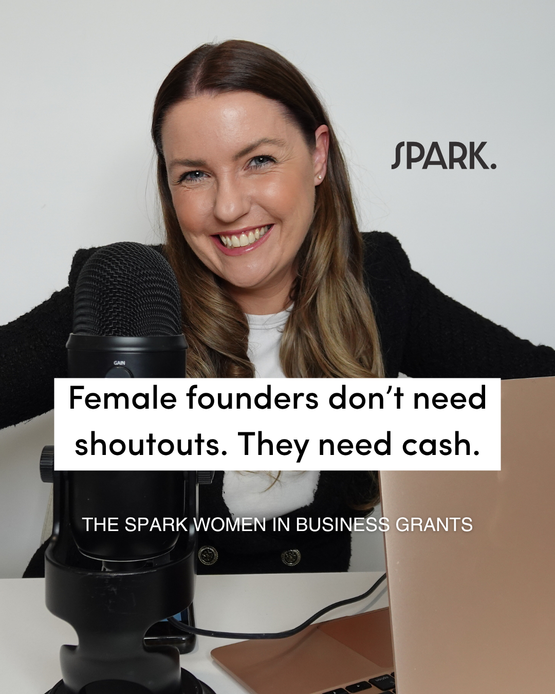 SPARK Business Facebook ad: $160,000 Already Funded
