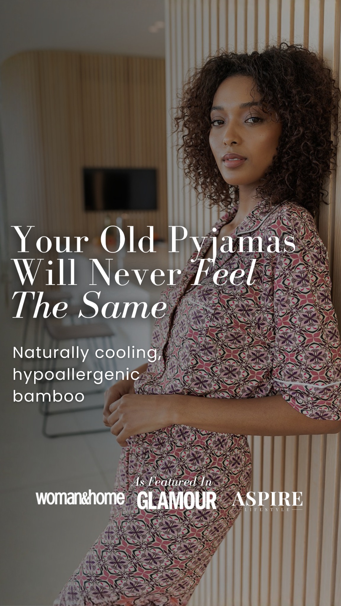 N3YH Facebook ad: Buttery Soft Bamboo PJ's
