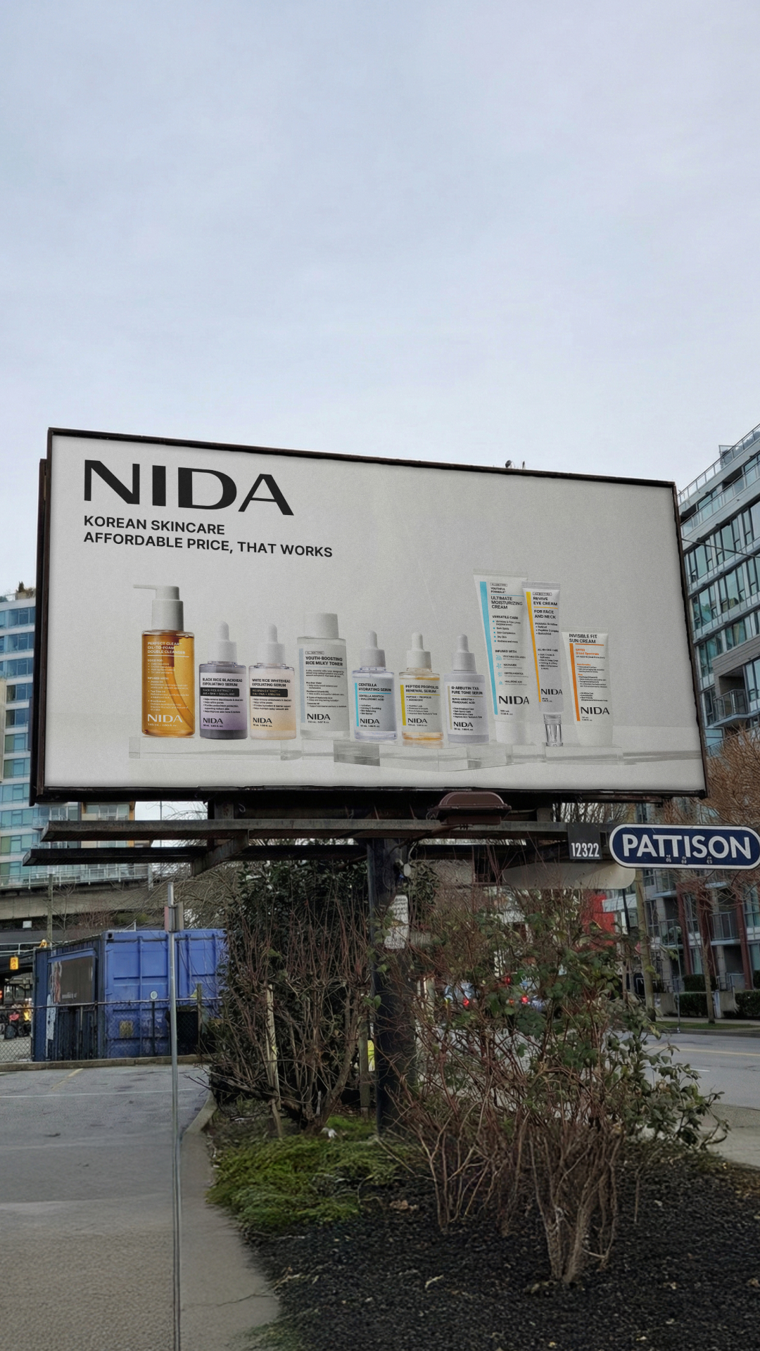 NIDA Skincare Facebook ad