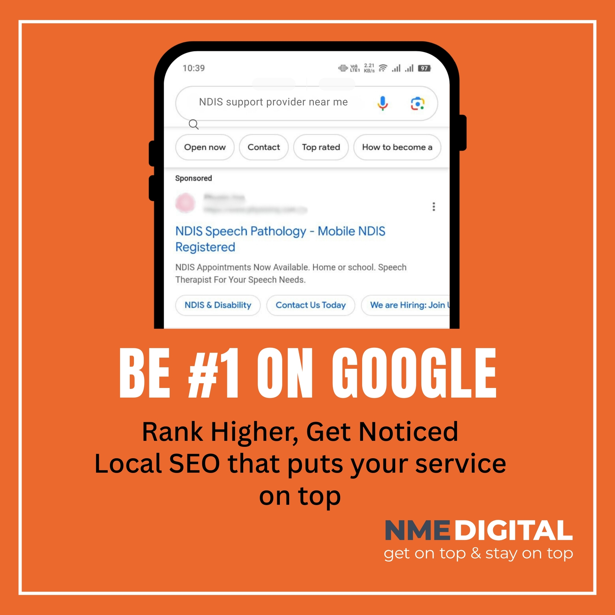 NME Digital Agency Facebook ad: Get More Participants - 100 % Proven