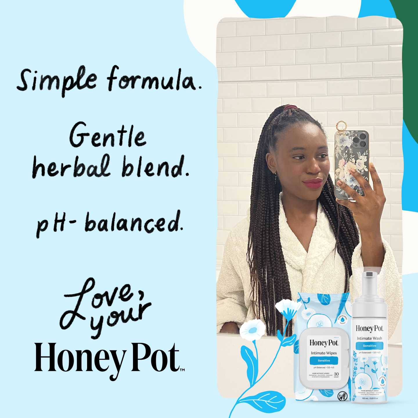 The Honey Pot Company Facebook ad