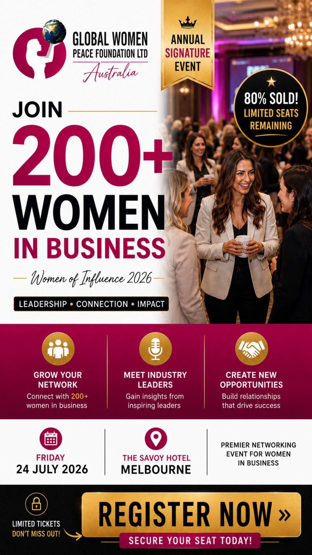 Global Women Peace Foundation Ltd Facebook ad