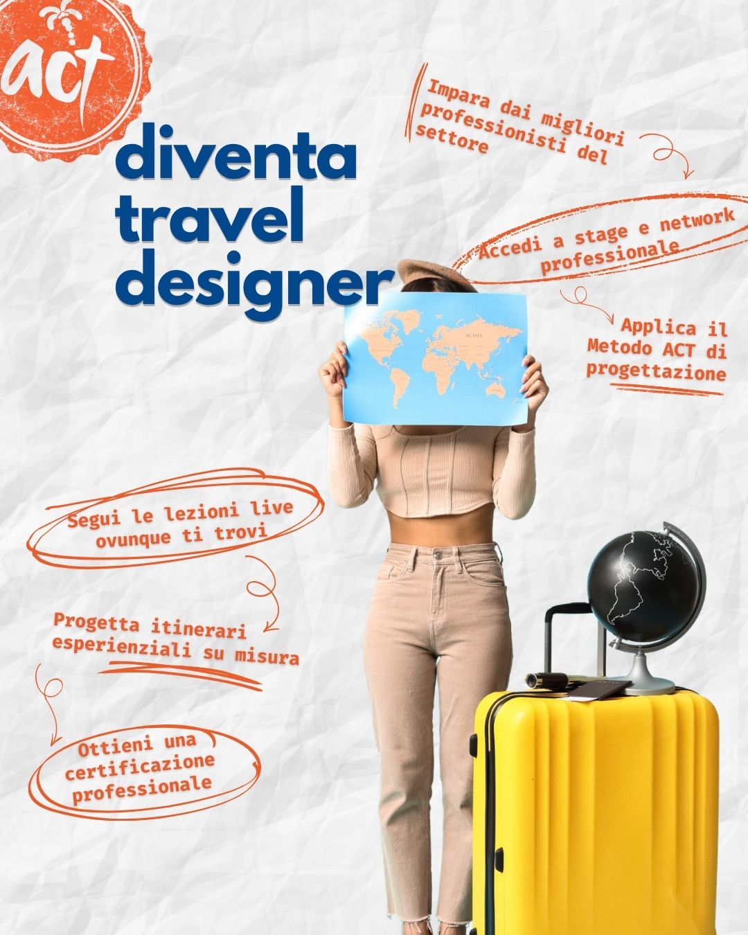 ACT - Accademia Creativa Turismo Facebook ad from May 21, 2026