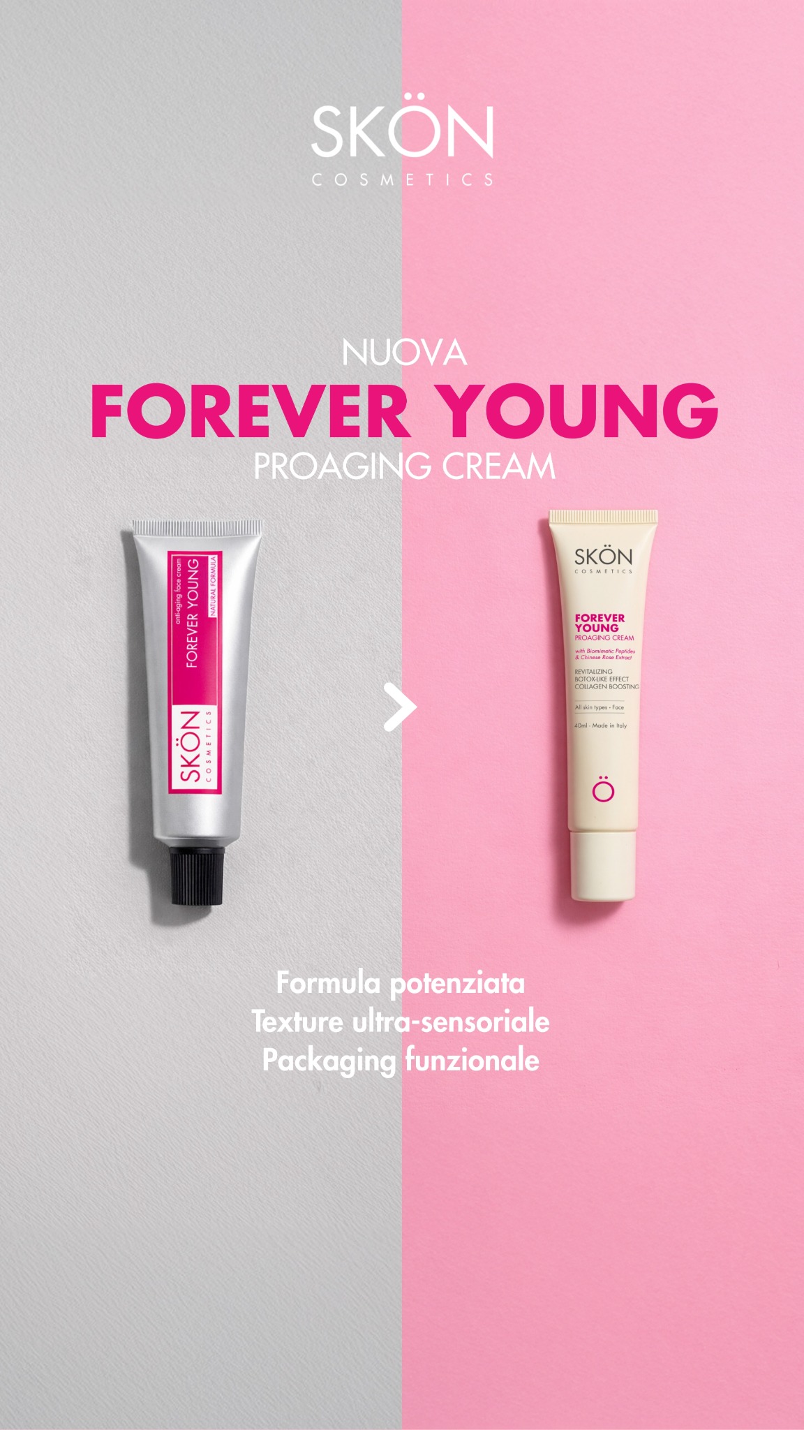 SKÖN Cosmetics Facebook ad