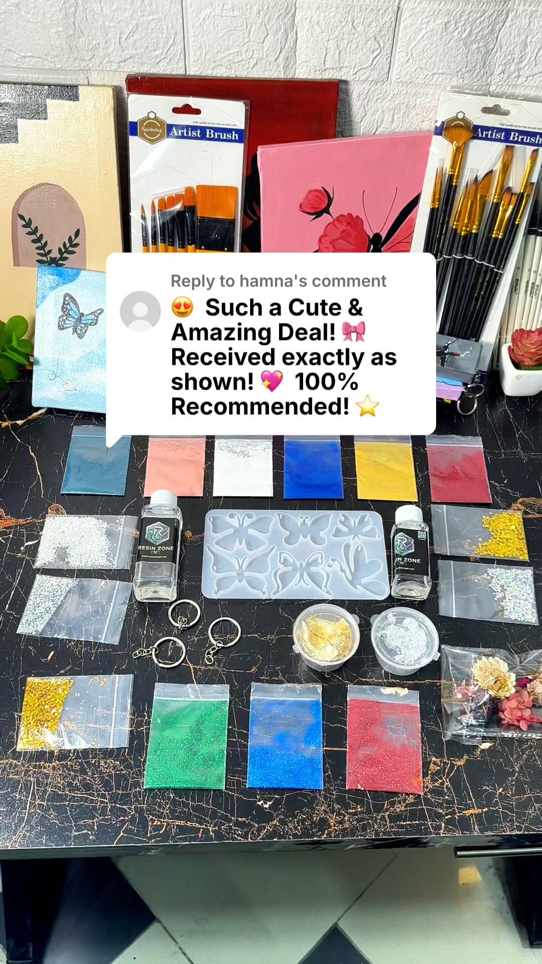 ResinZonepk Facebook ad: Start Your Resin Journey Today!
