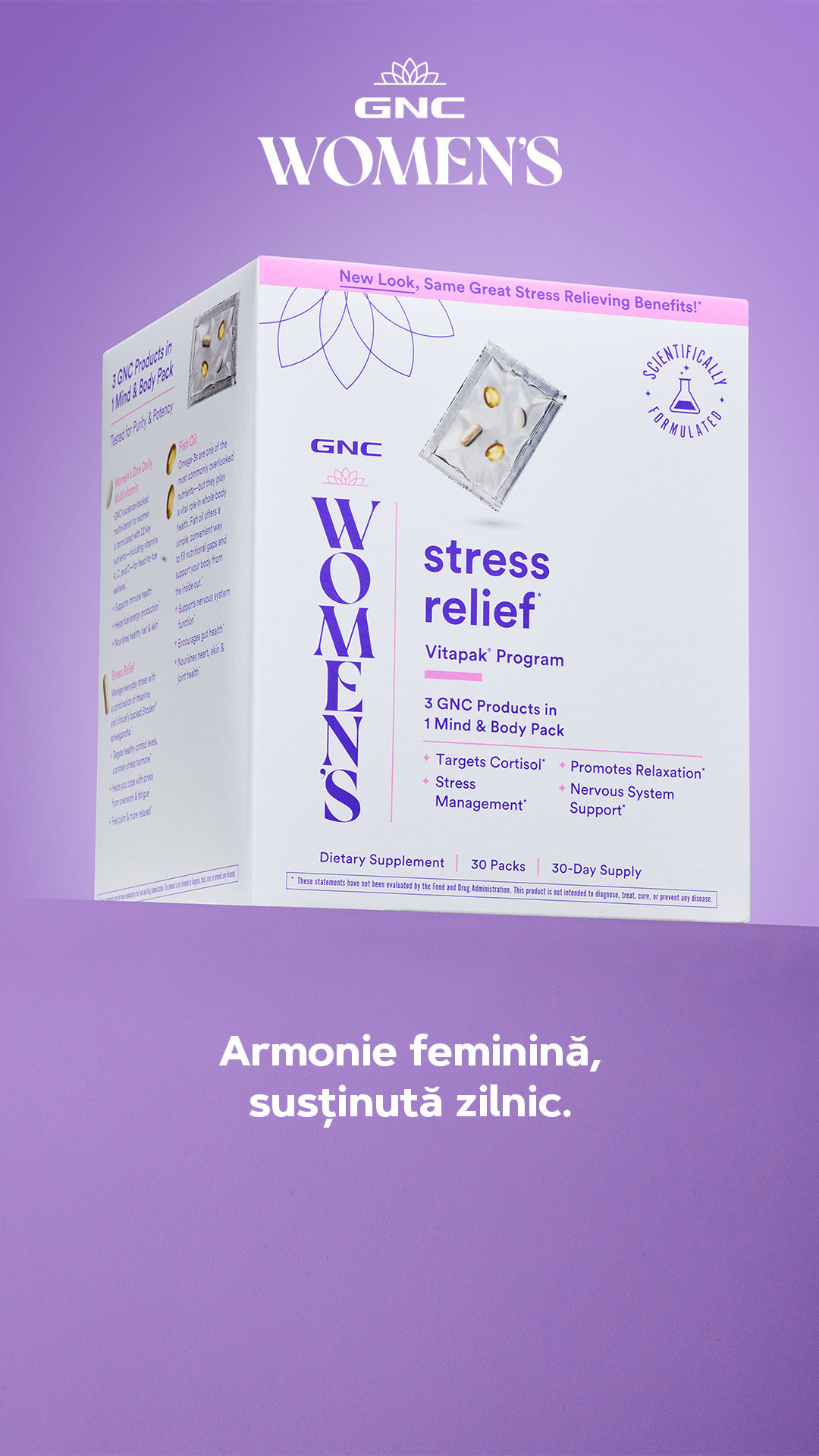 GNC Romania Facebook ad