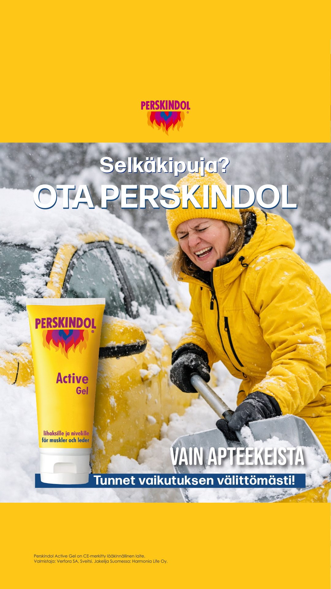 Perskindol Suomi Facebook ad