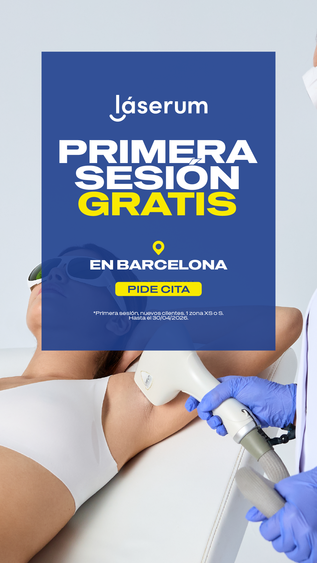 Láserum Facebook ad from Apr 9, 2026
