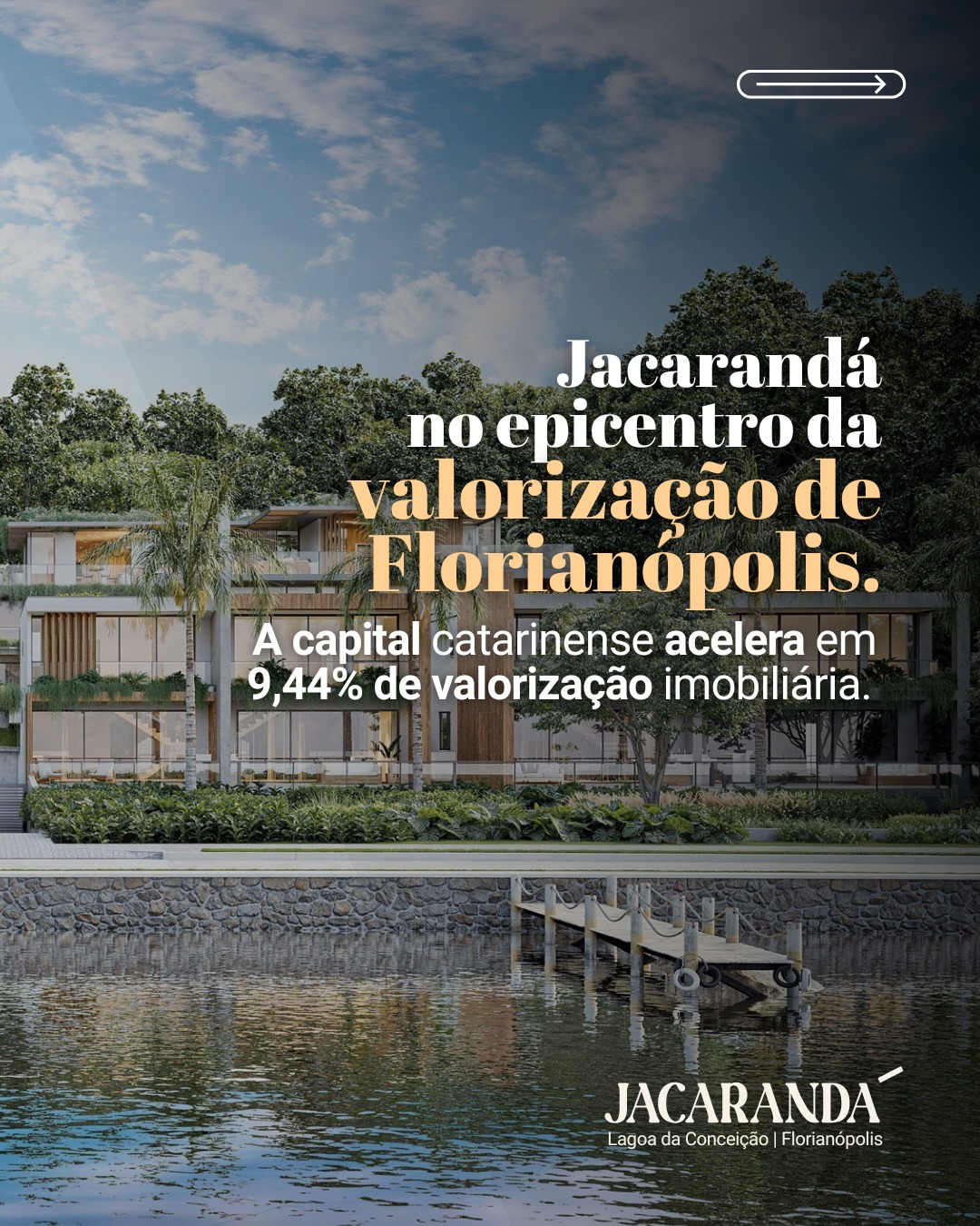 Cadema Construções e Incorporações Facebook ad: Quando escolhemos a Lagoa da Conceição para o…