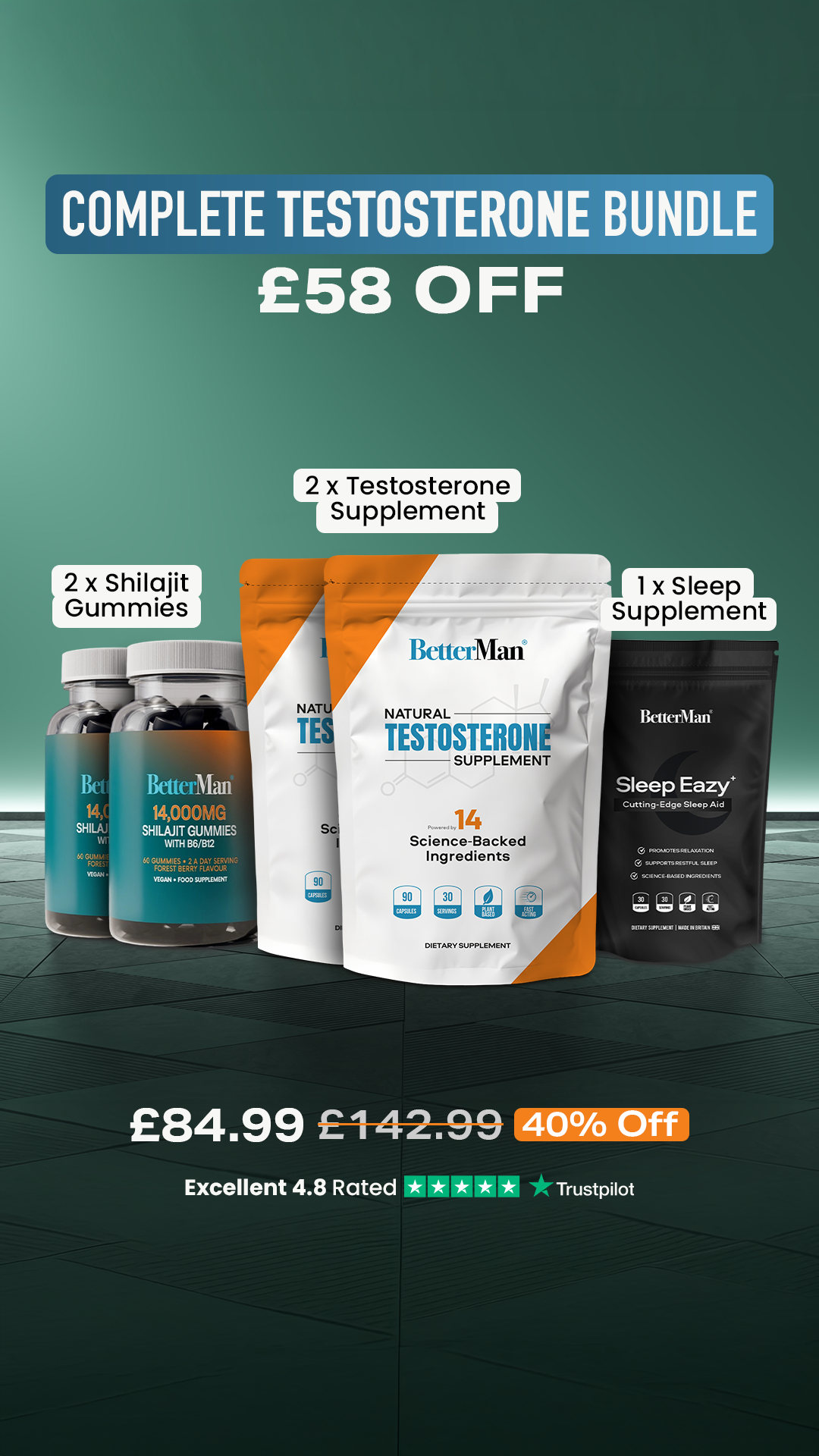 Betterman Labs Facebook ad