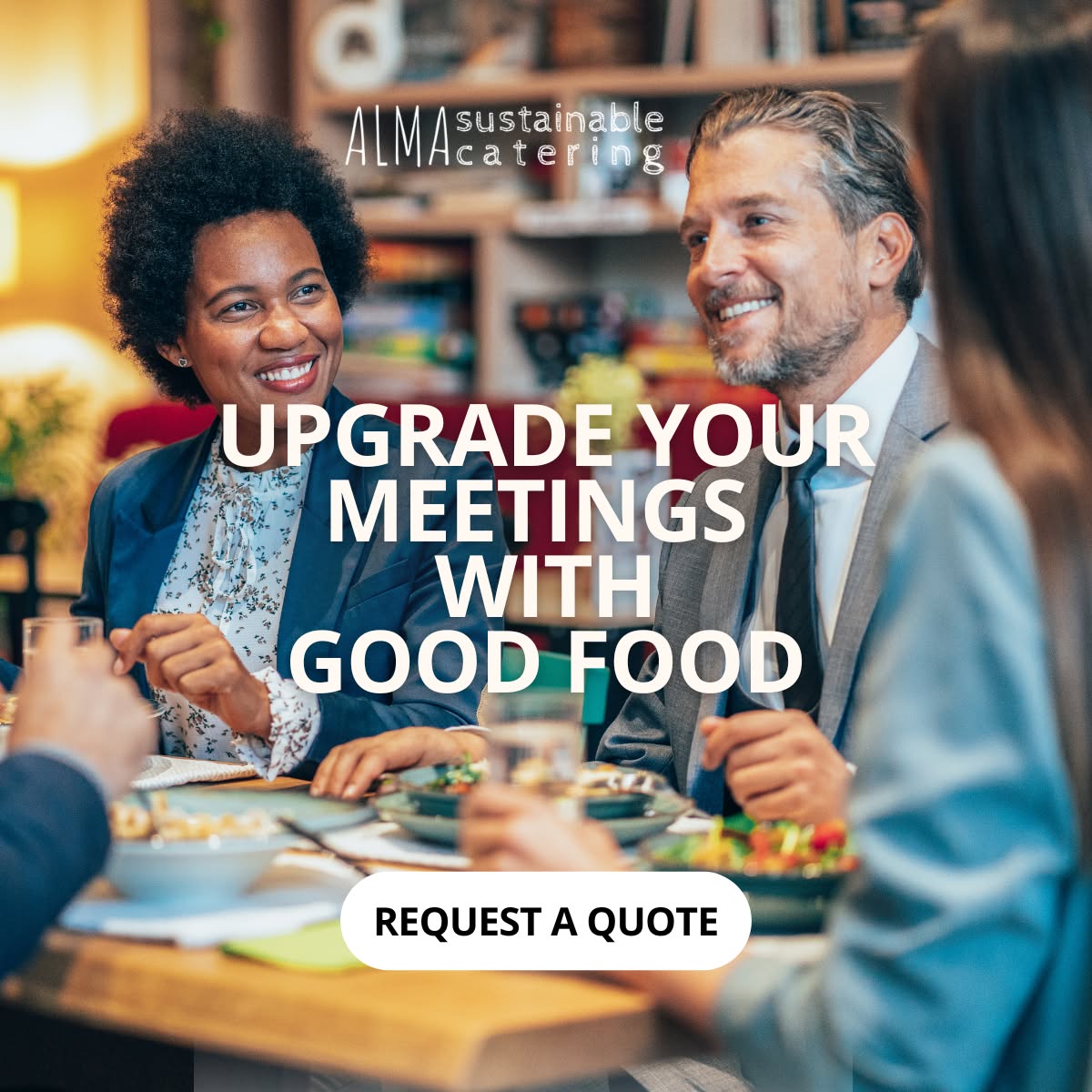 Alma Catering Amsterdam Facebook ad