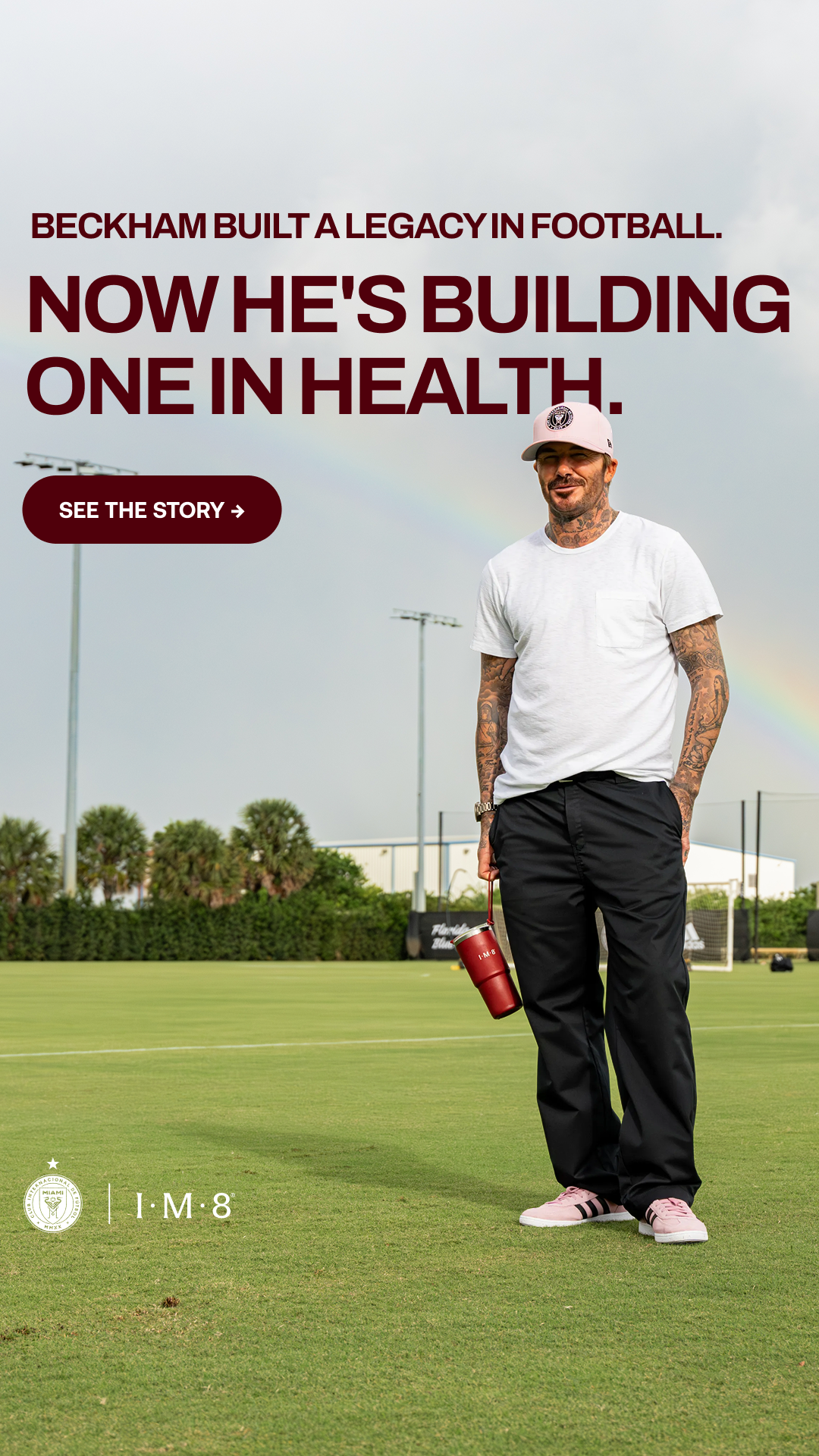 IM8 Health Facebook ad