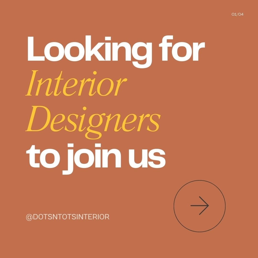 Dots 'n' Tots Interior Design Facebook ad: SG Hiring Interior Designers | For Those Who…