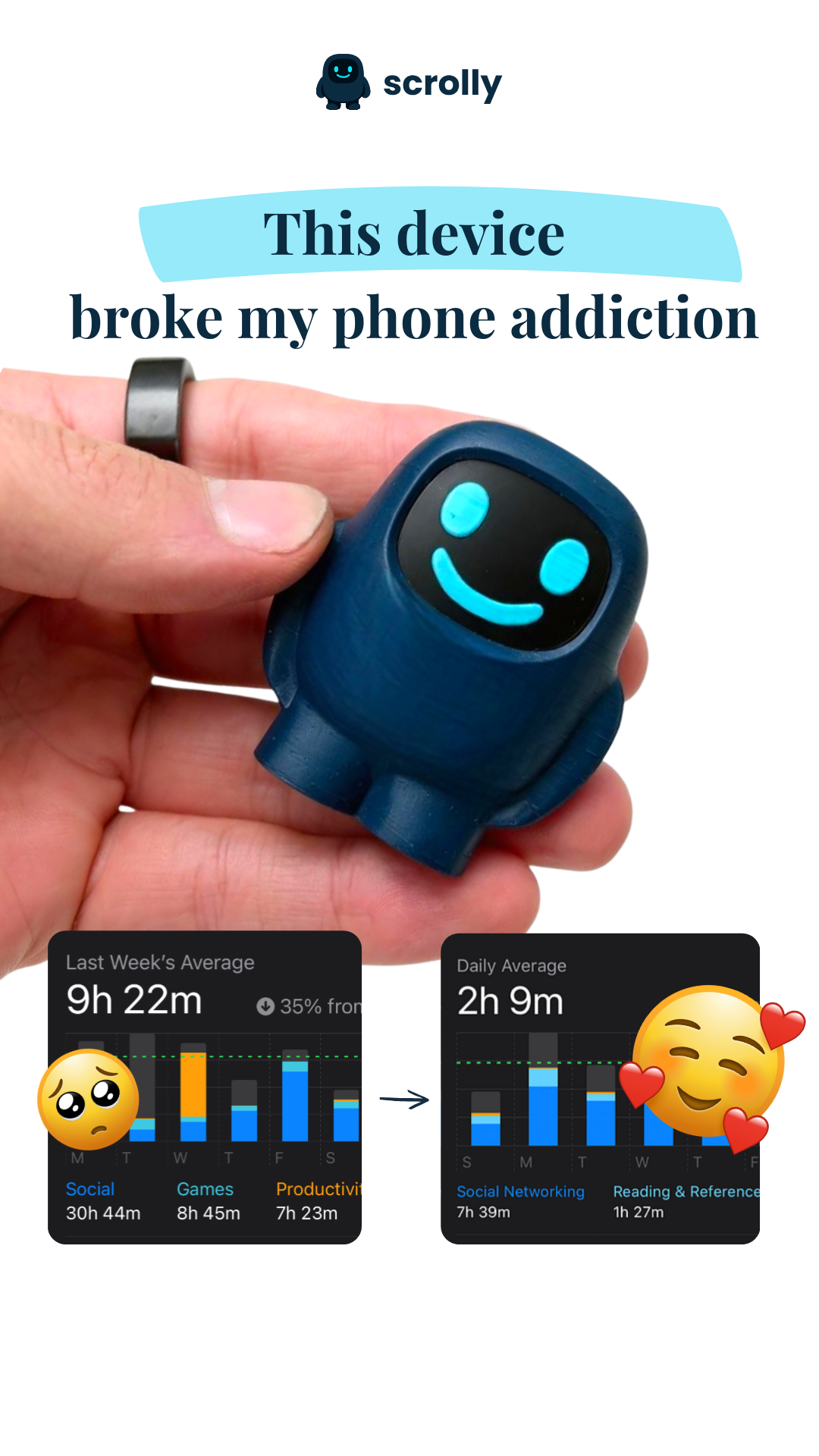 Scrolly Facebook ad