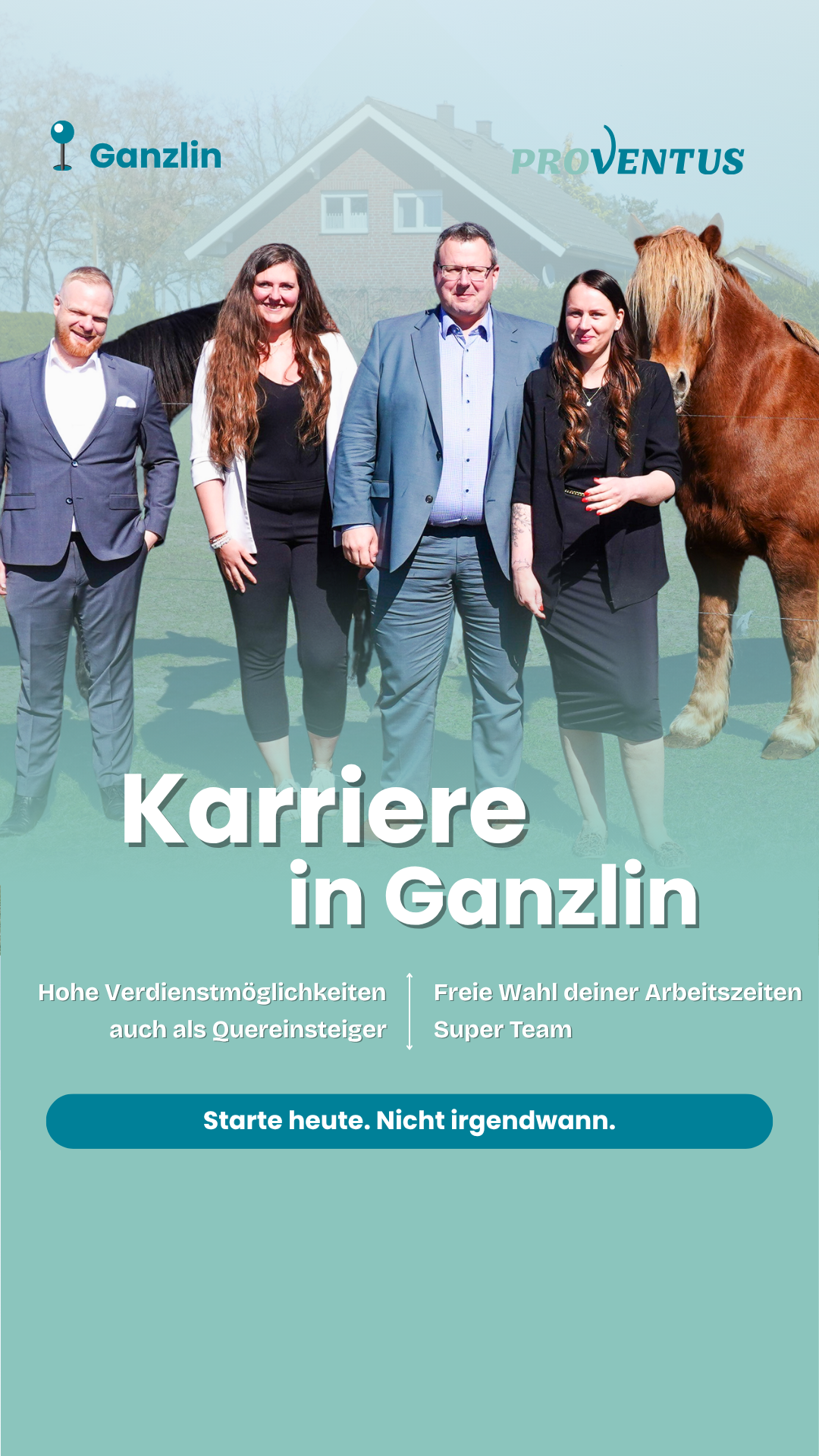 Deine Karriere bei ProVentus Facebook ad from May 13, 2026
