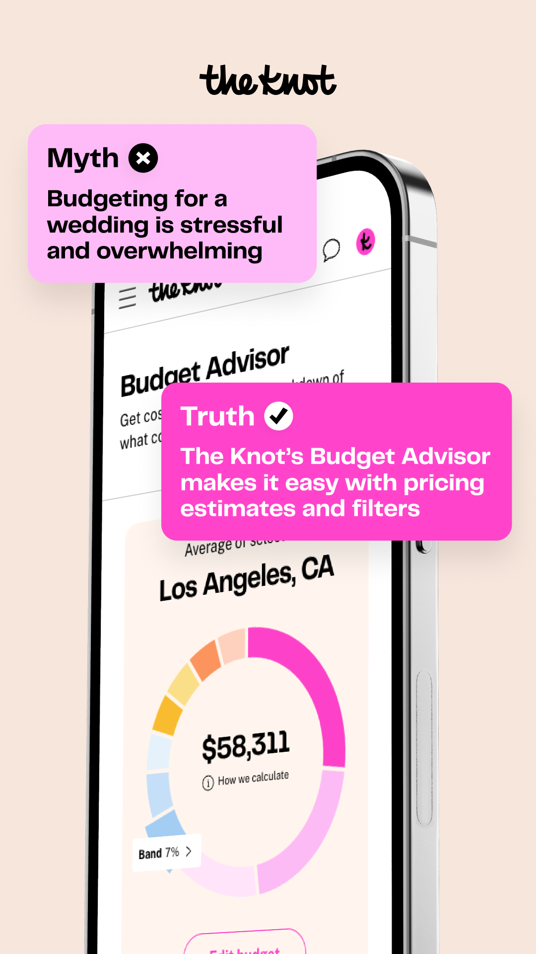 The Knot Facebook ad