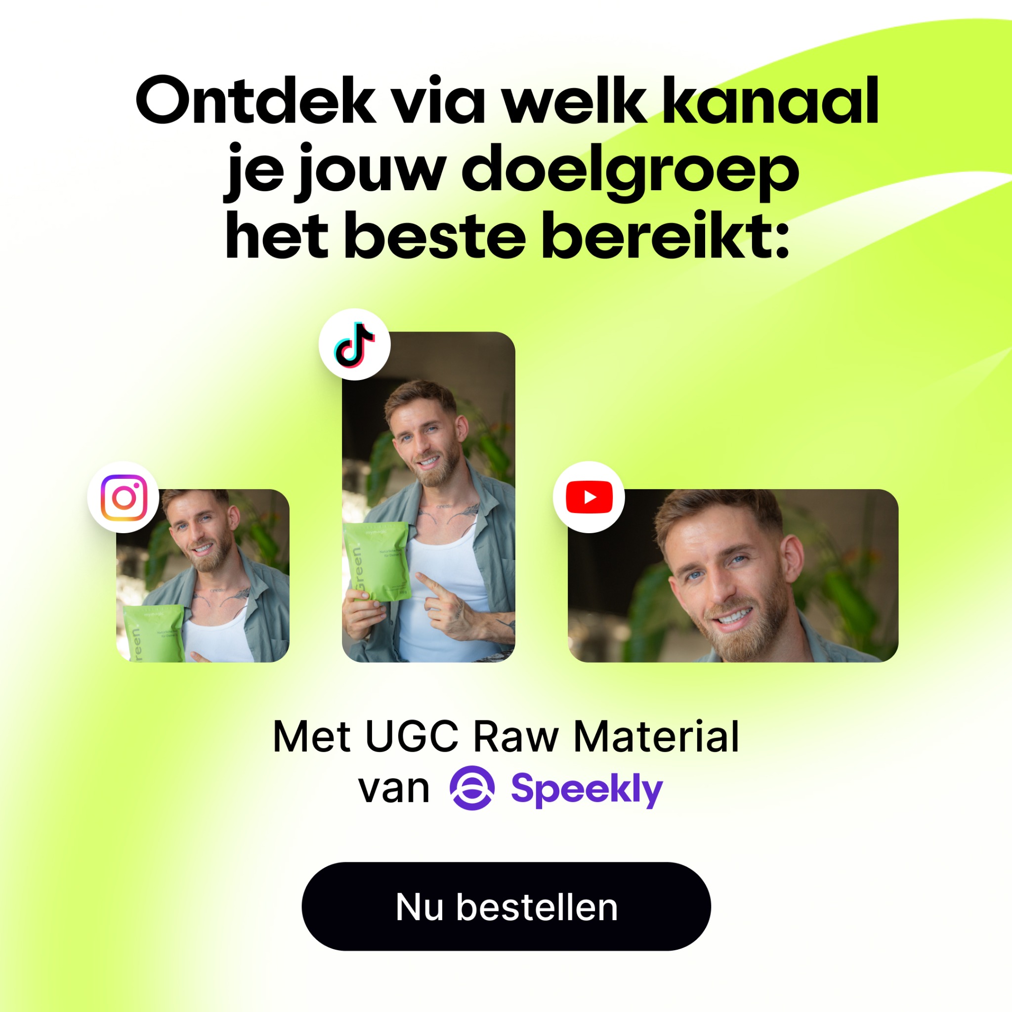Speekly Nederland Facebook ad