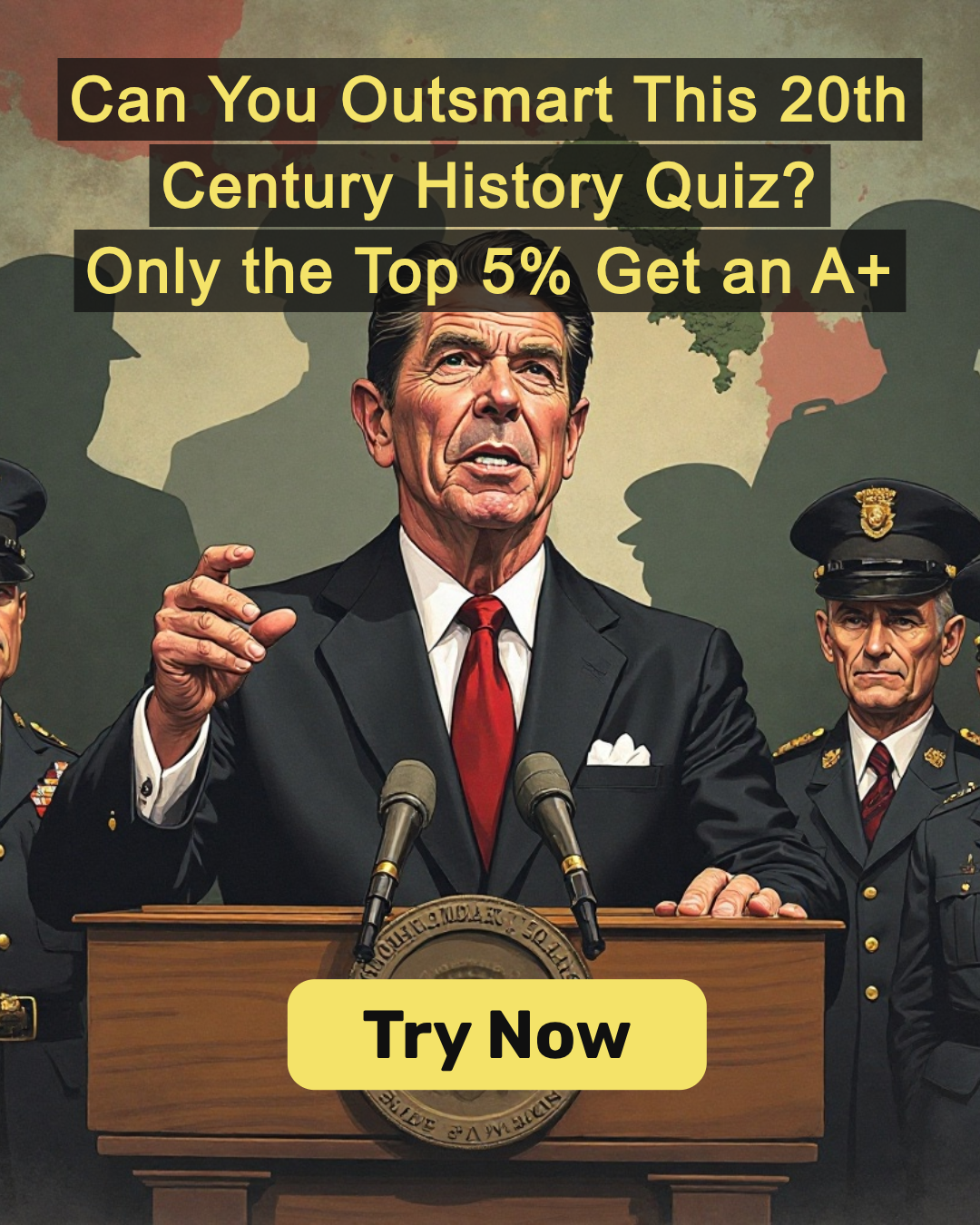 QuizGriz History Facebook ad