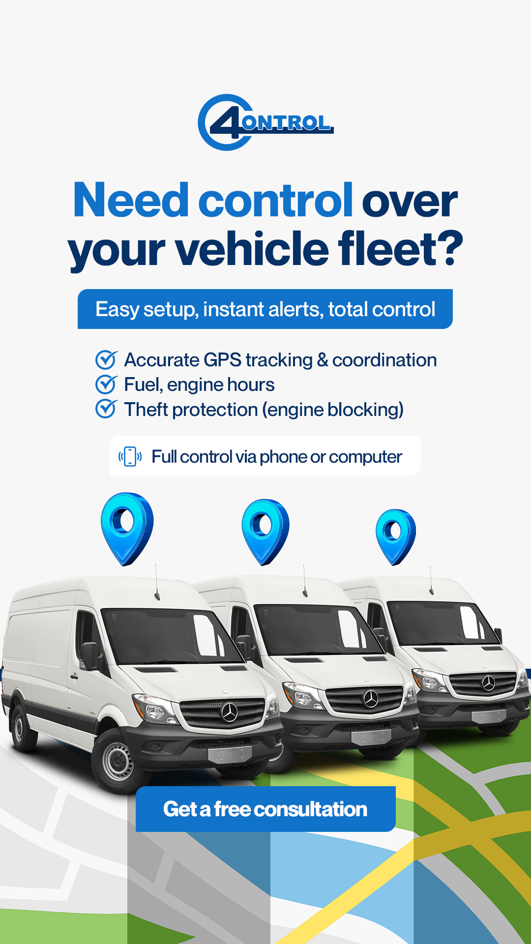 4 Control Corporation Facebook ad from Oct 20, 2025
