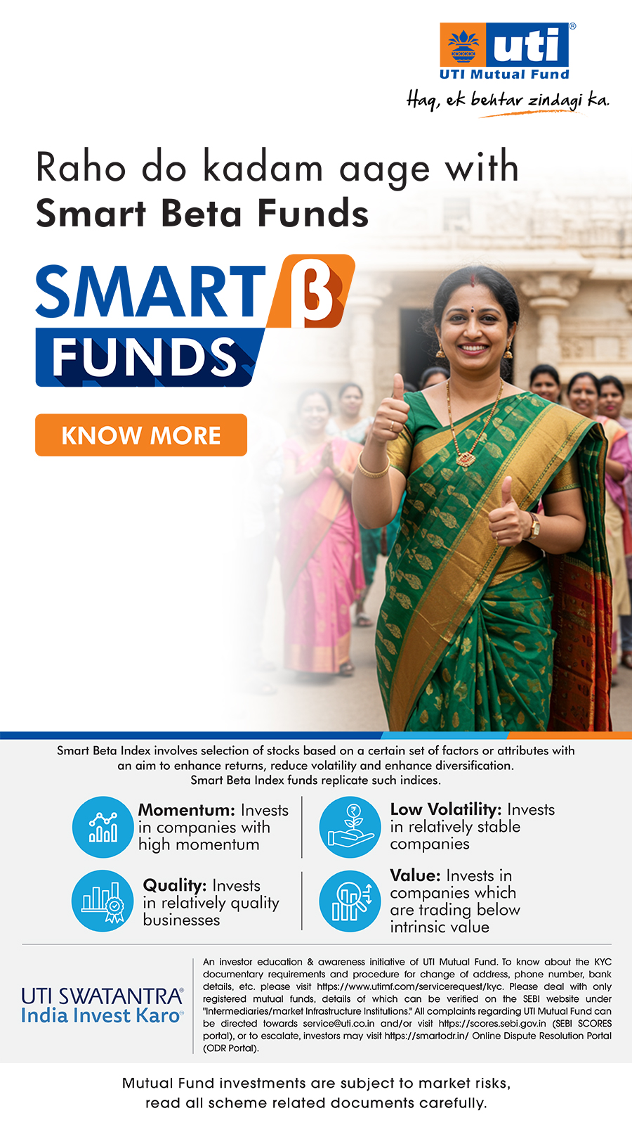 UTI Mutual Fund Facebook ad