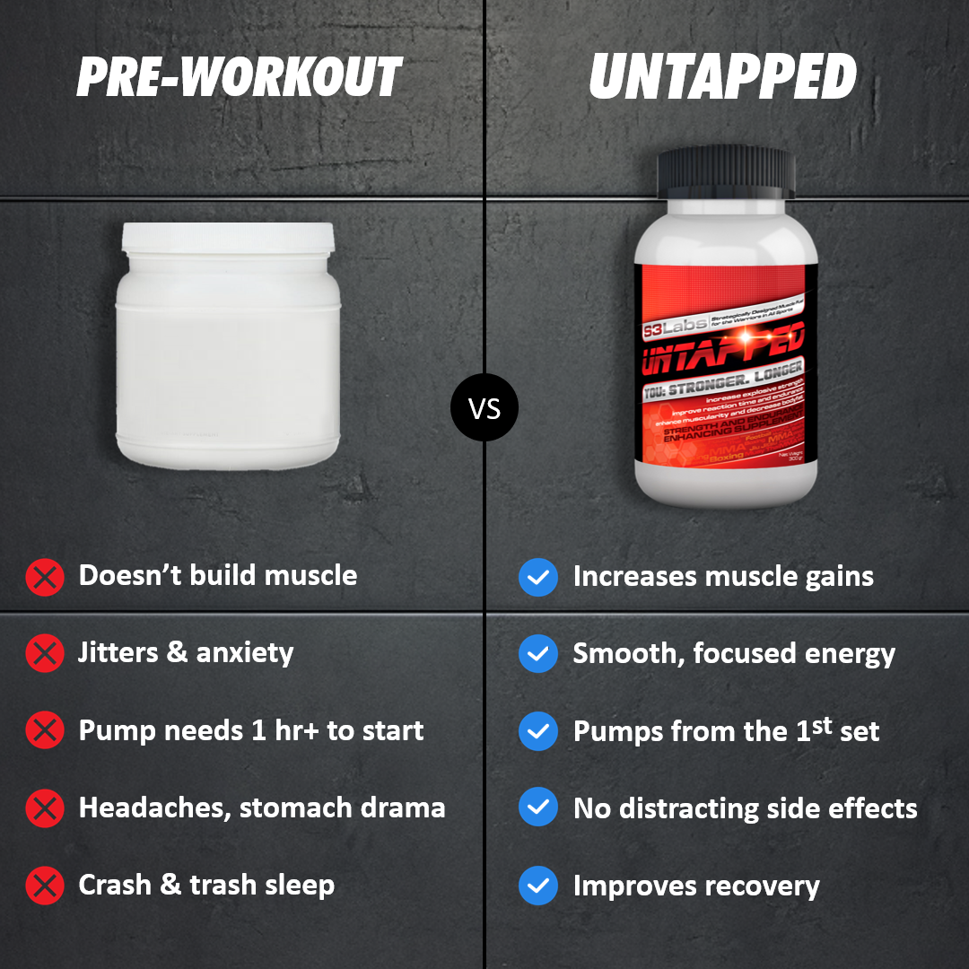 Untapped Supplement Facebook ad