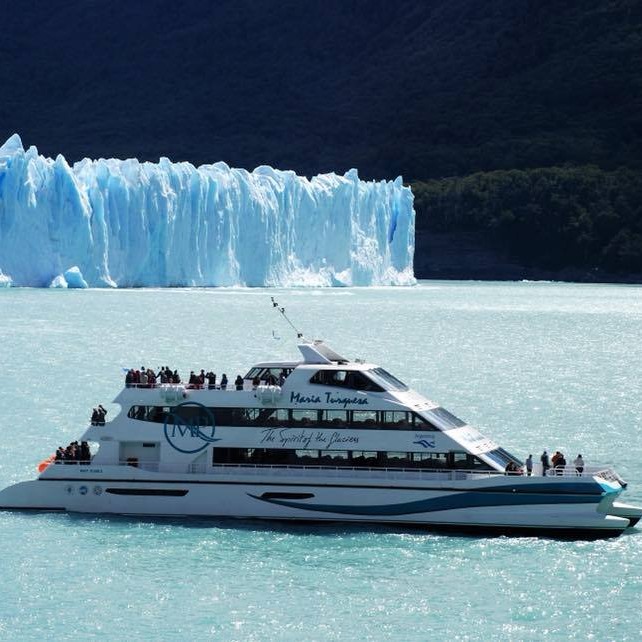 Cruceros MarPatag Facebook ad: Glaciares Gourmet y El Espíritu de los glaciares.