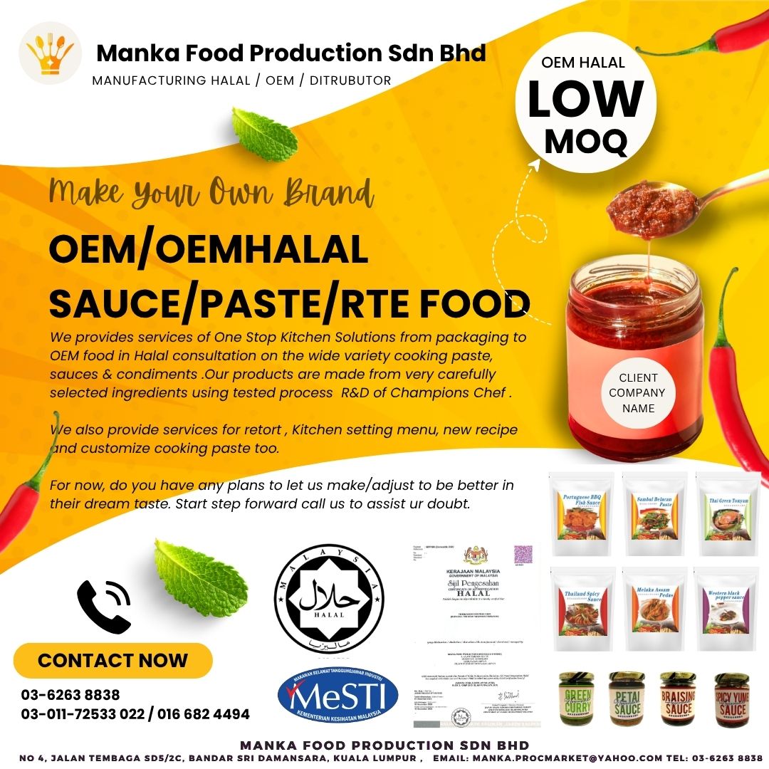 Chew Yee Bok Facebook ad: Dreaming of building your own Halal product brand…