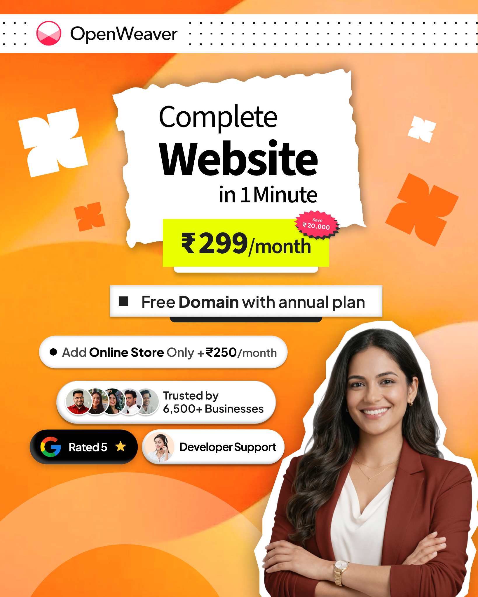 Open Weaver Facebook ad