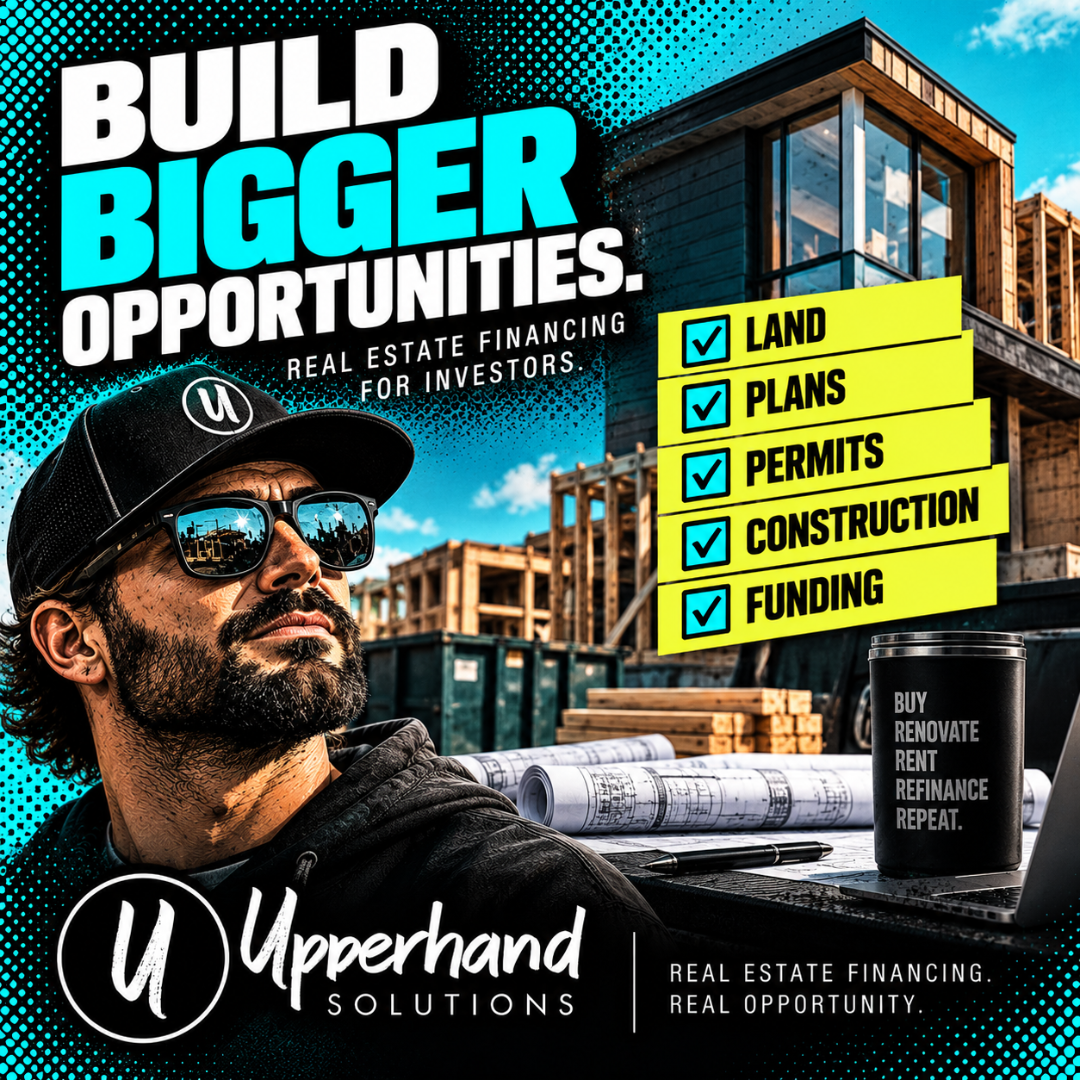Upperhand Solutions LLC - Commercial & Investment Lending Facebook ad from Sep 22, 2026