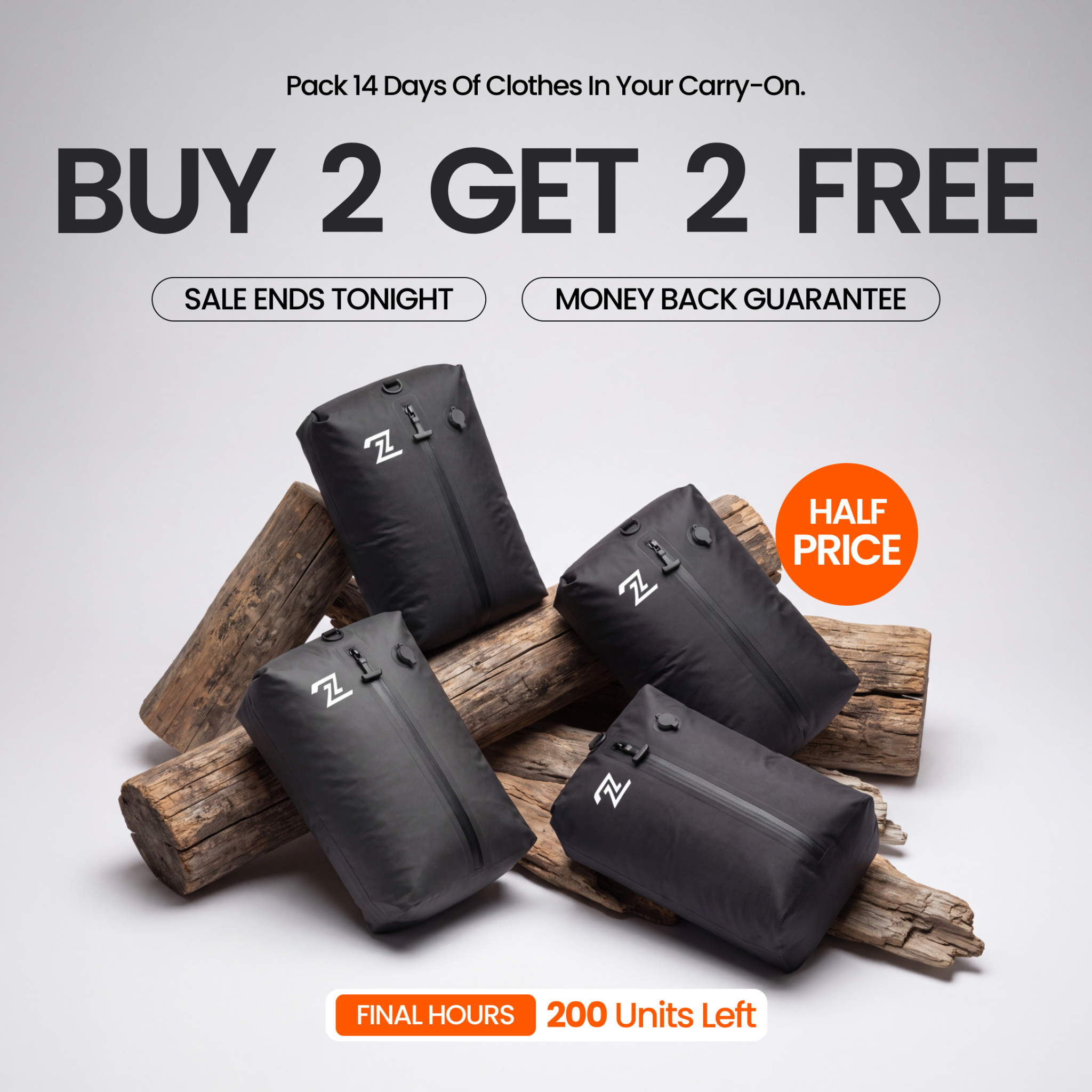 2packbag Facebook ad