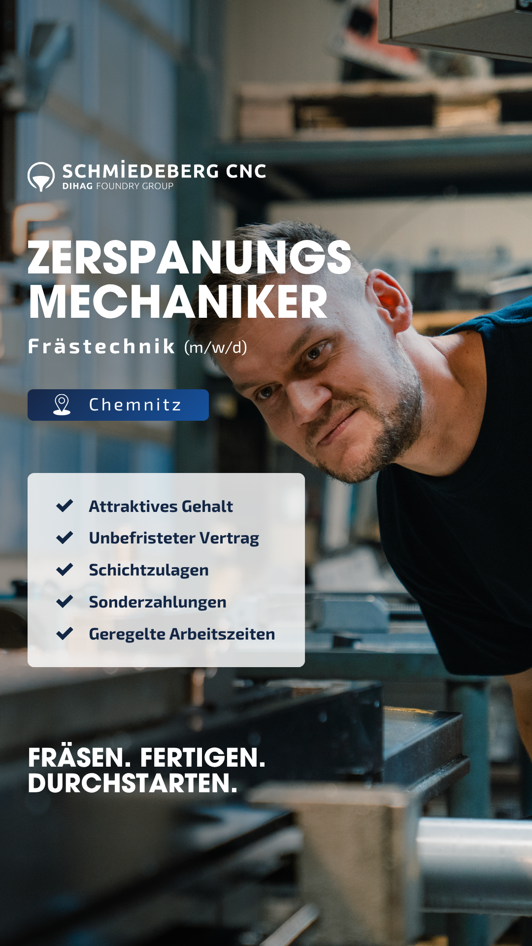 Schmiedeberger Gießerei GmbH Facebook ad from Oct 1, 2025