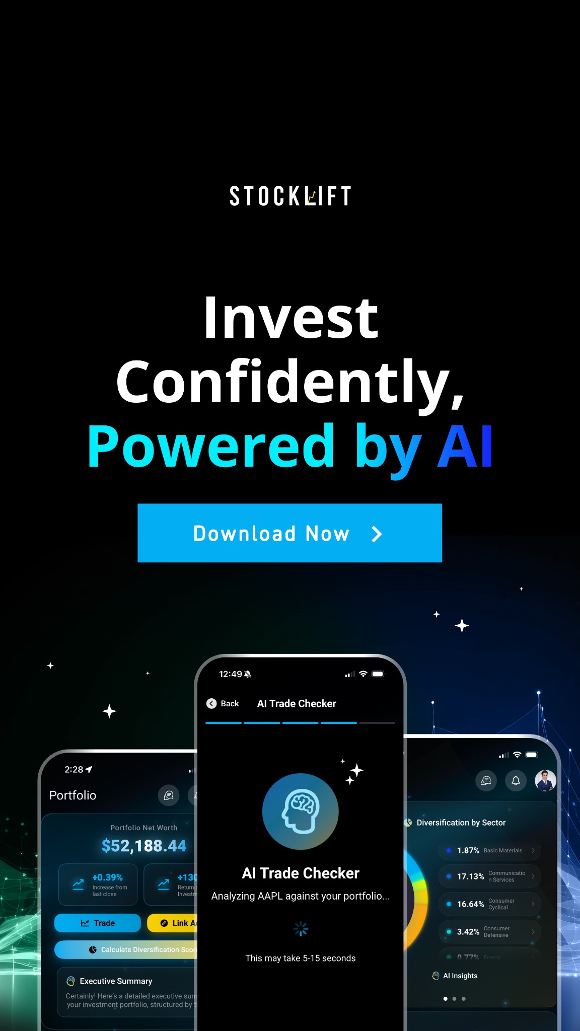 StockLift Facebook ad