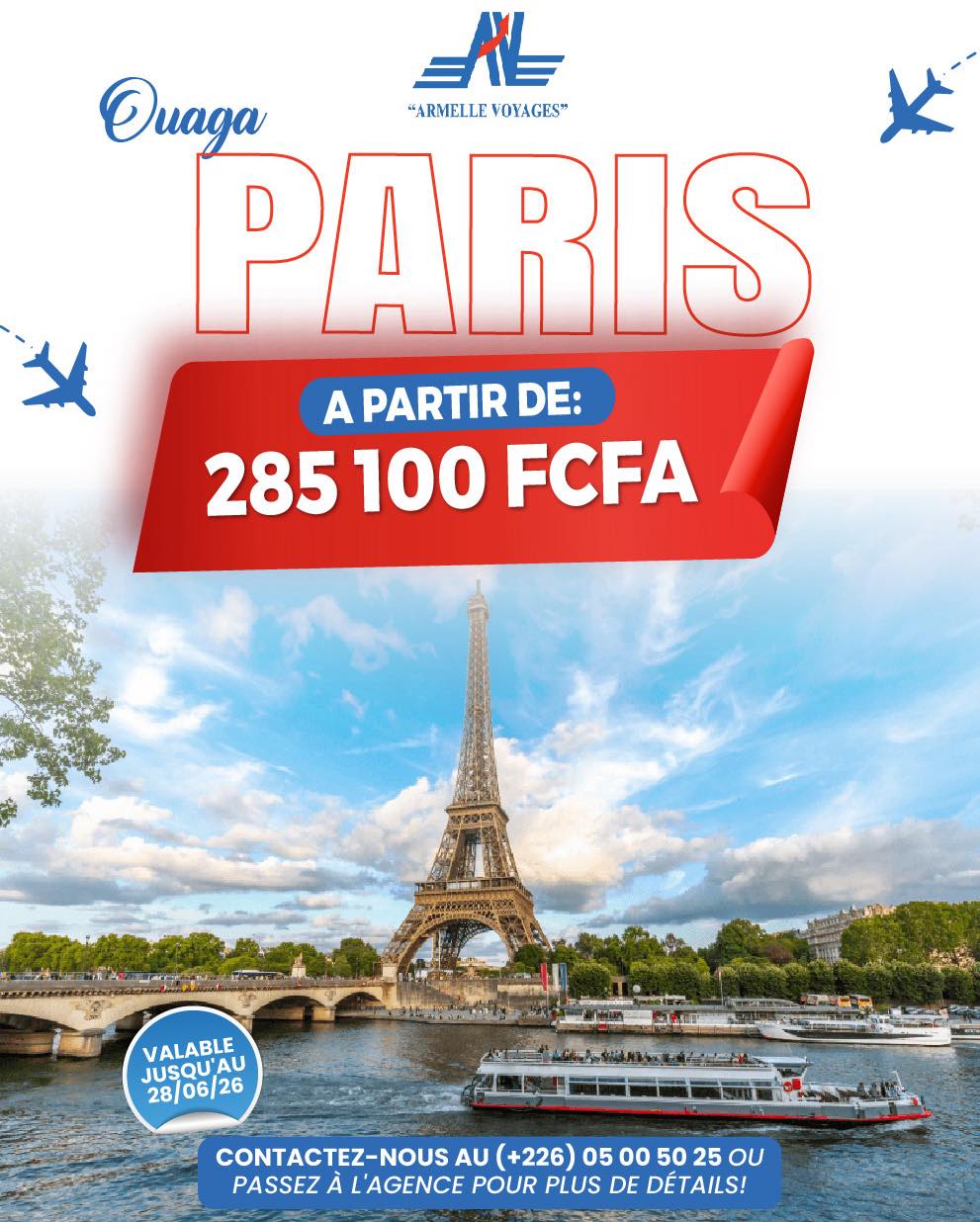 Armelle Voyages & Tourisme Facebook ad: ENVIE D’EUROPE? ARMELLE VOYAGES VOUS FAIT DÉCOLLER!