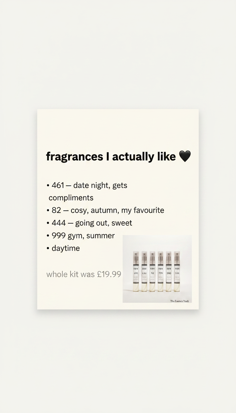The Essence Vault Facebook ad