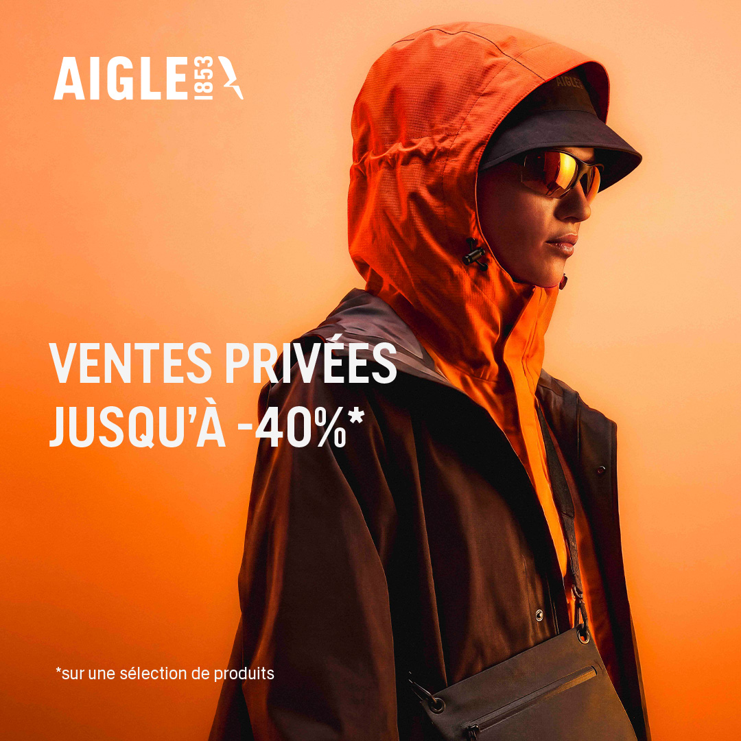 Aigle Facebook ad: Ventes Privées
