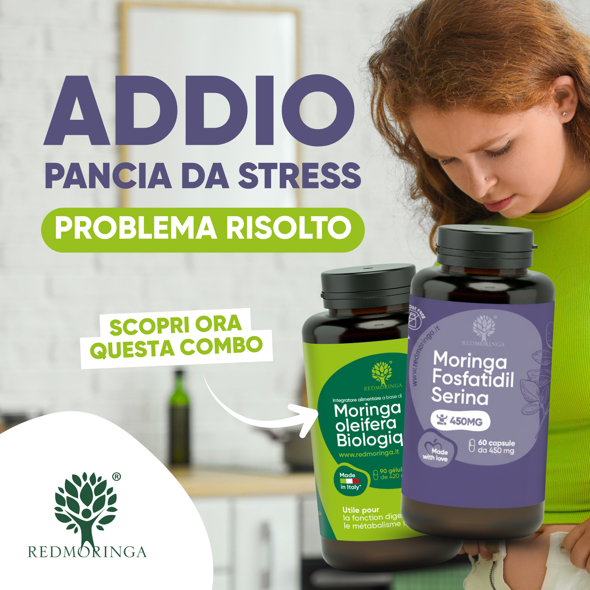 RedMoringa Facebook ad