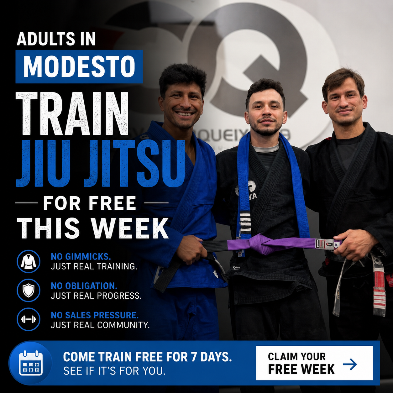Ares BJJ Academy Modesto Facebook ad