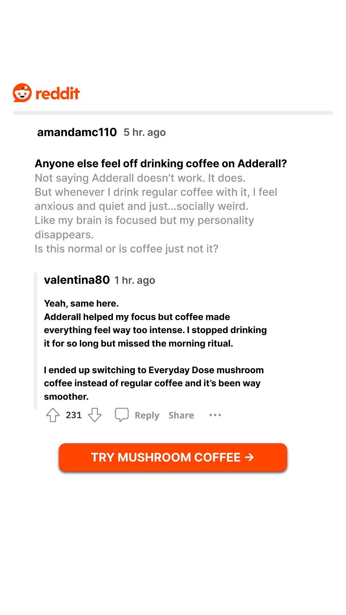Everyday Dose Facebook ad