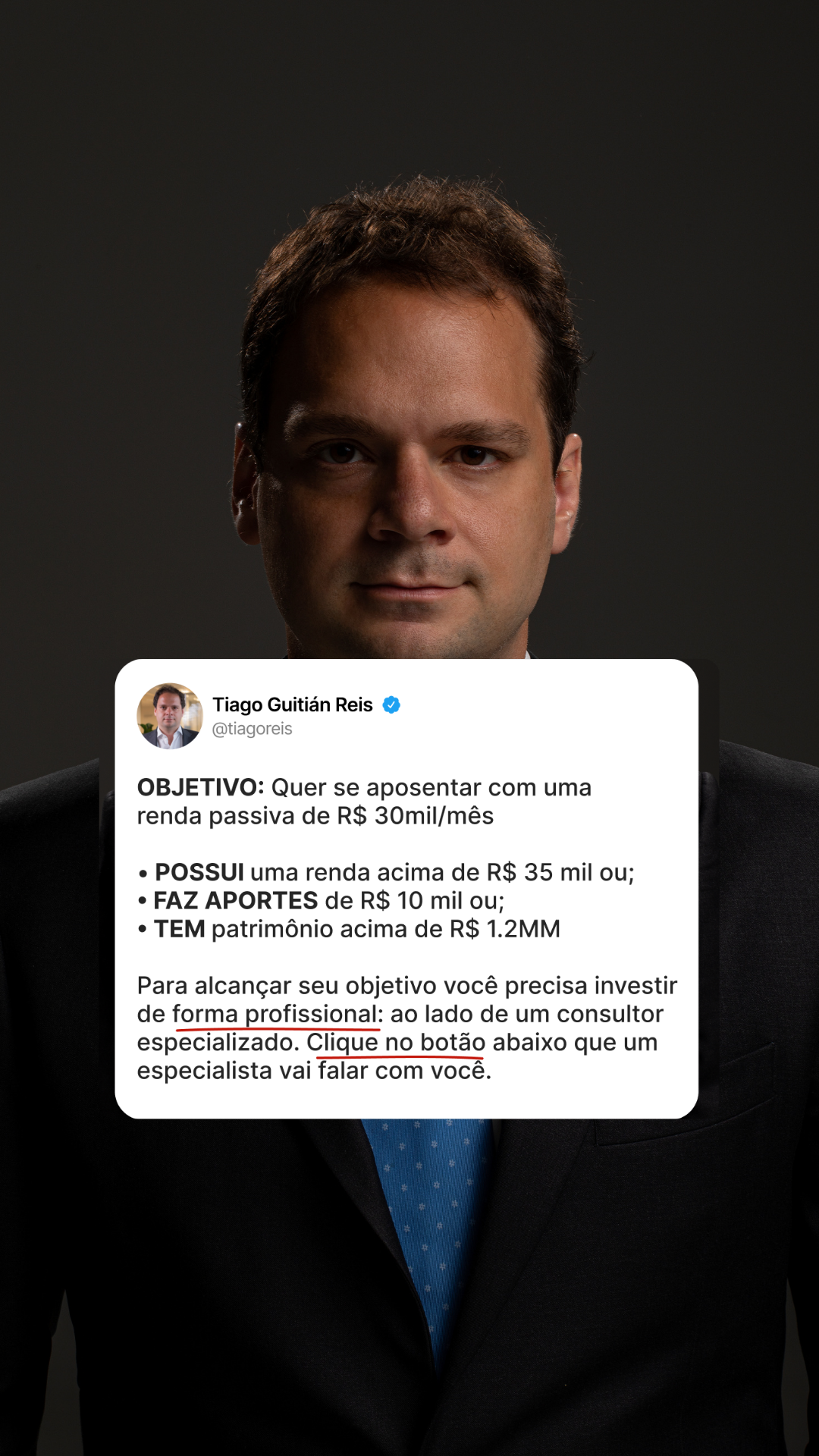 Tiago Reis Facebook ad