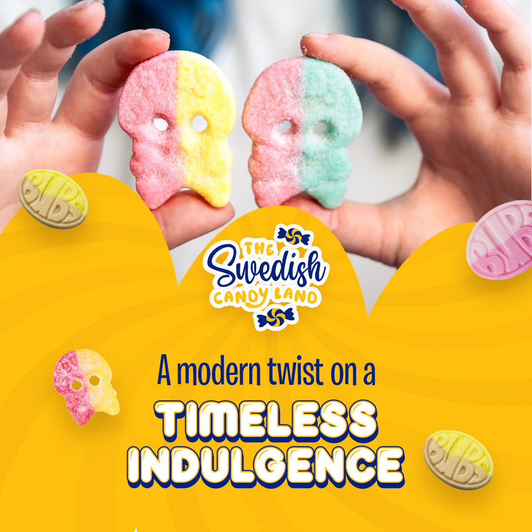 Swedish Candy Land Facebook ad