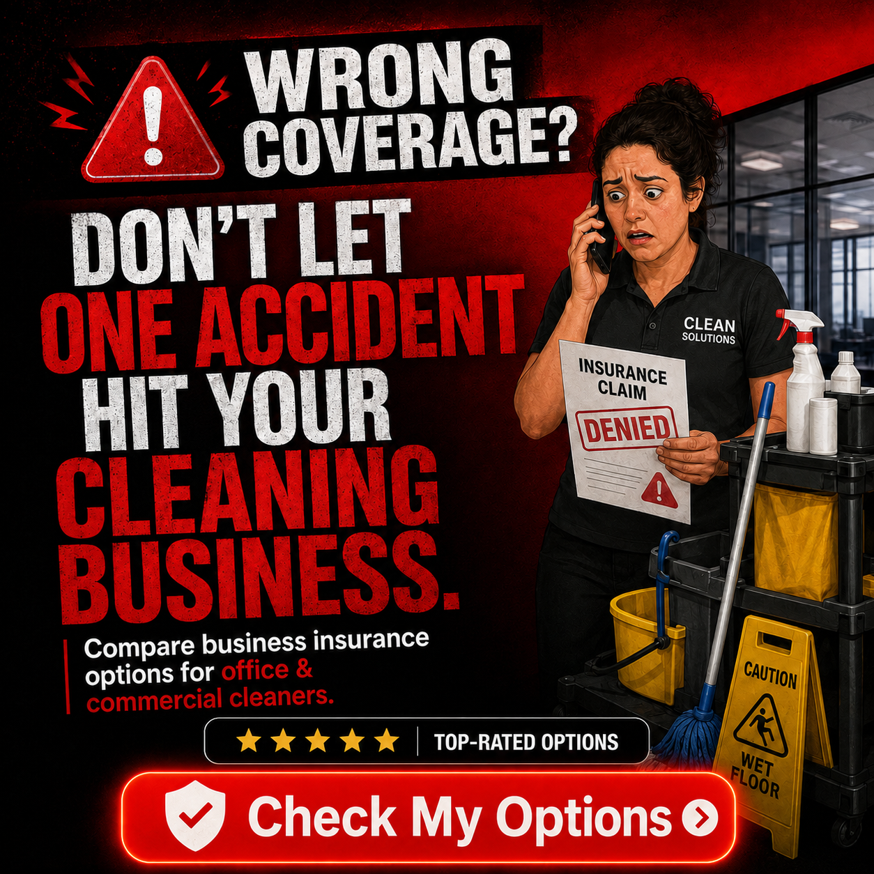 Possibly.com: Business Insurance Solutions Facebook ad