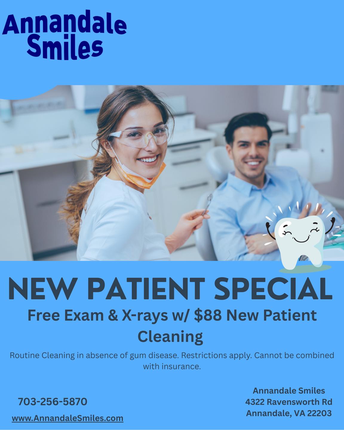 Annandale Smiles Facebook ad: Dentist Annandale, VA, Comprehensive Care at Annandale…