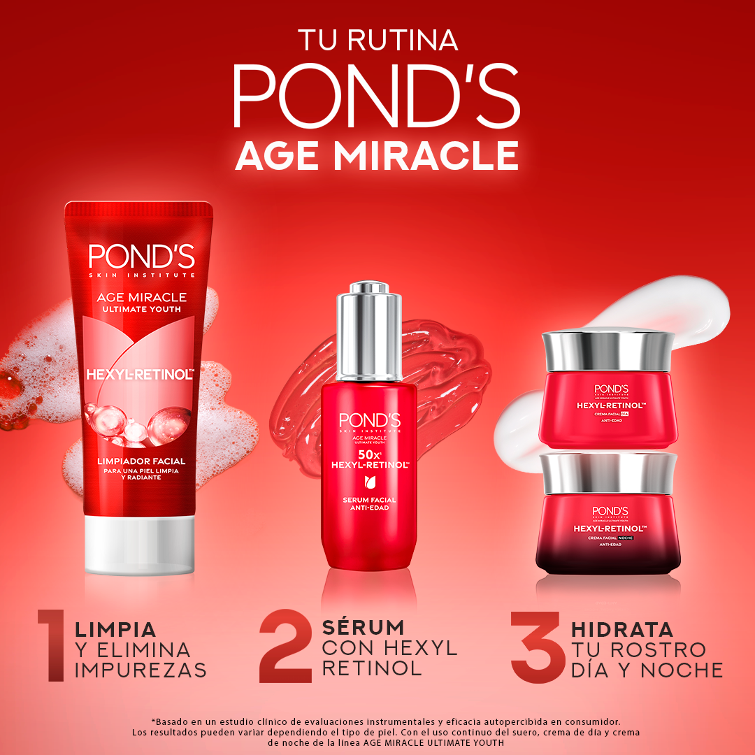 Pond's Centroamérica y Caribe Facebook ad