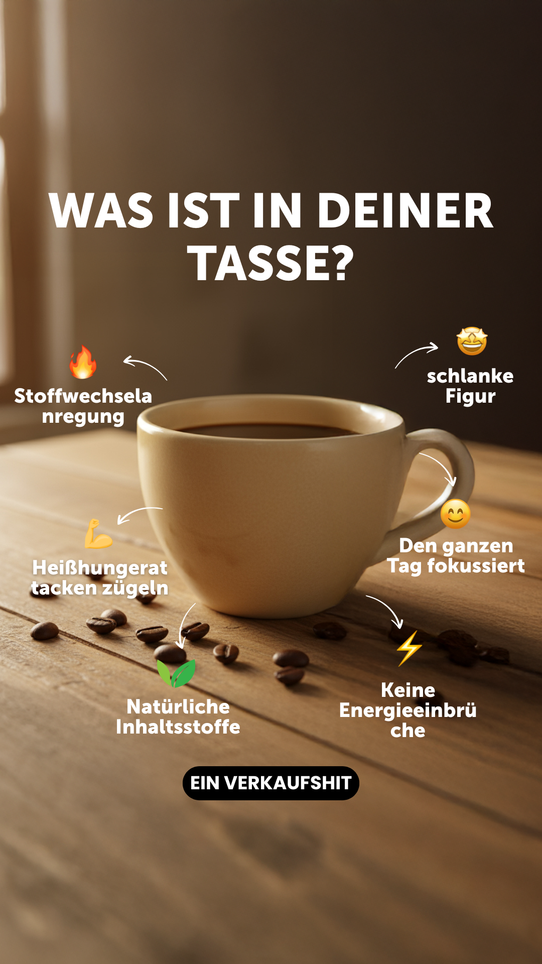 Apotheken Aktuell Facebook ad: Das Geheimnis für müheloses Abnehmen mit Ihrem Kaffee