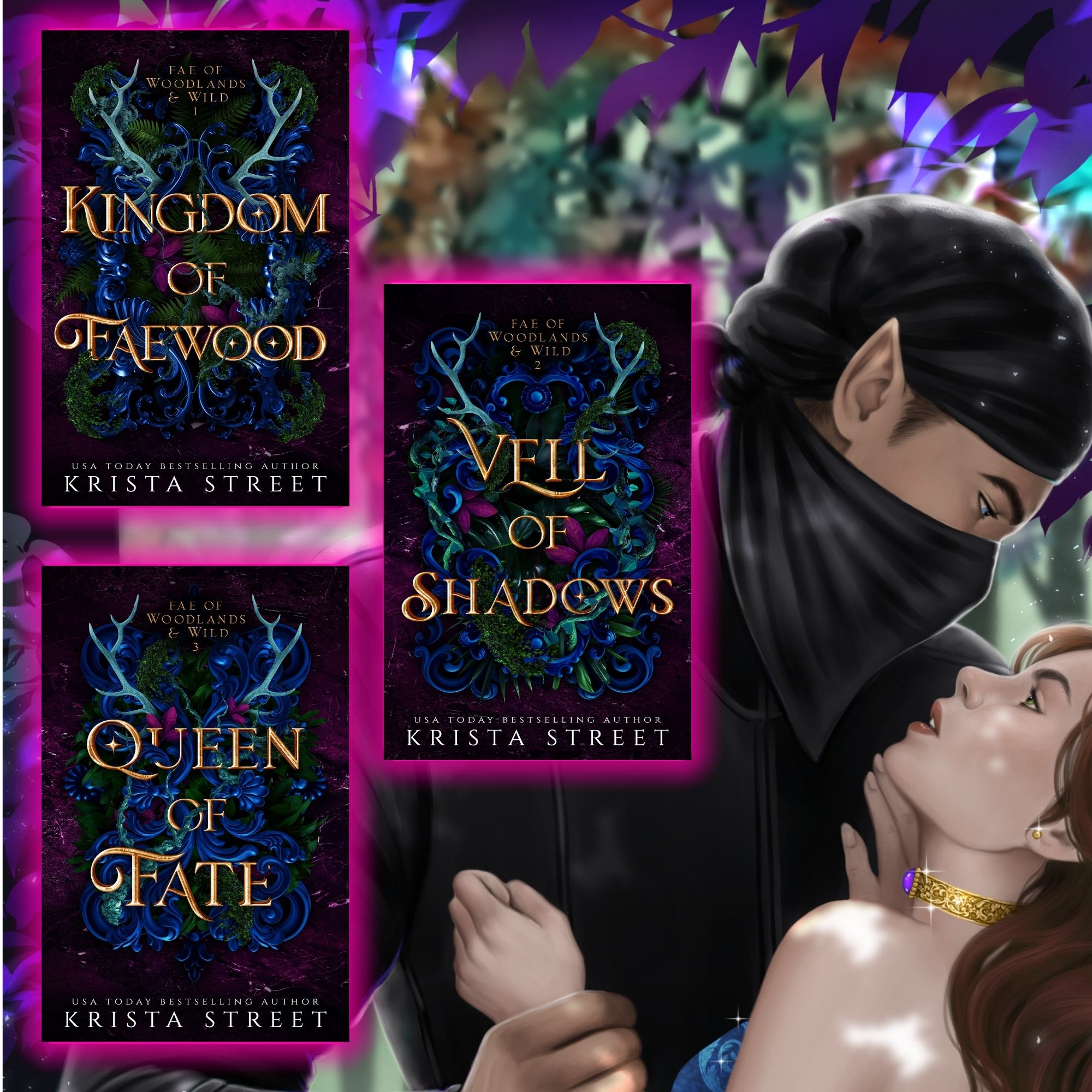 Krista Street, USA Today Bestselling Author Facebook ad