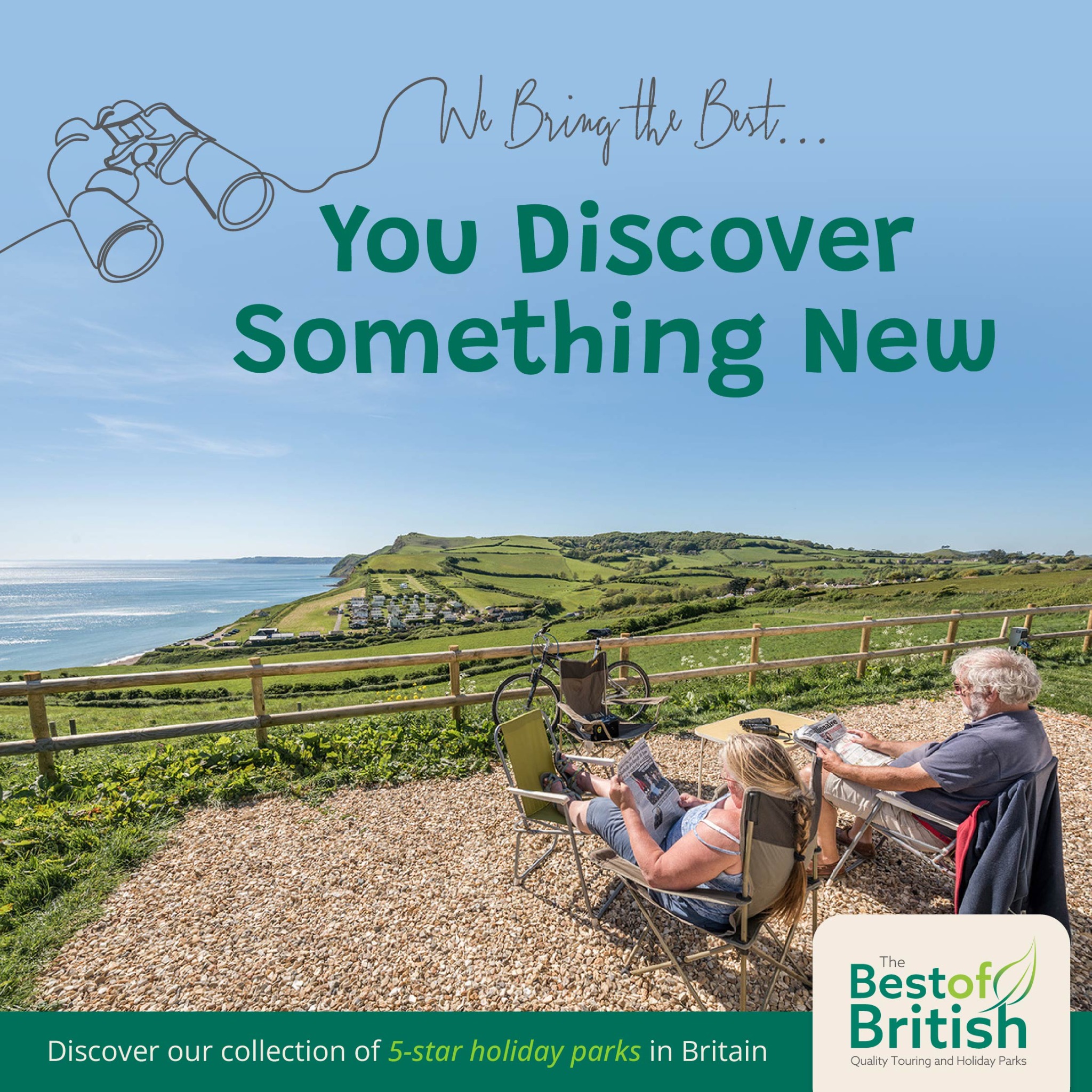 Best Of British Touring and Holiday Parks Facebook ad: We bring you the best holiday and touring…