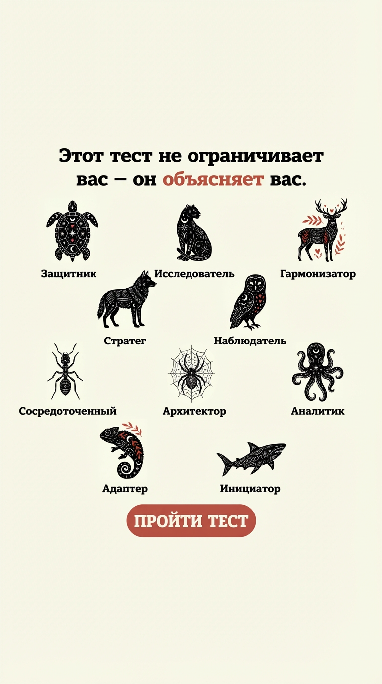 Personality Type Facebook ad