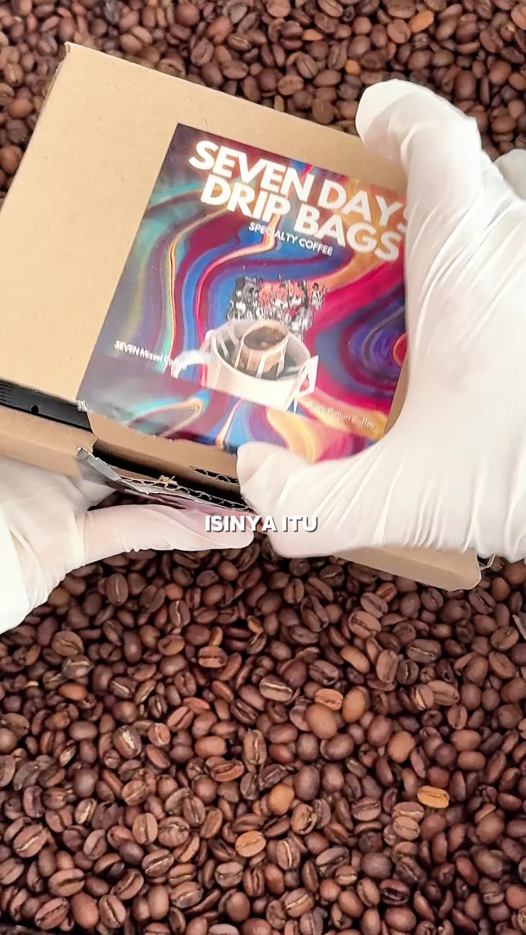 Black Potion Coffee Roaster Facebook ad: POTION FOR HAPPINESS