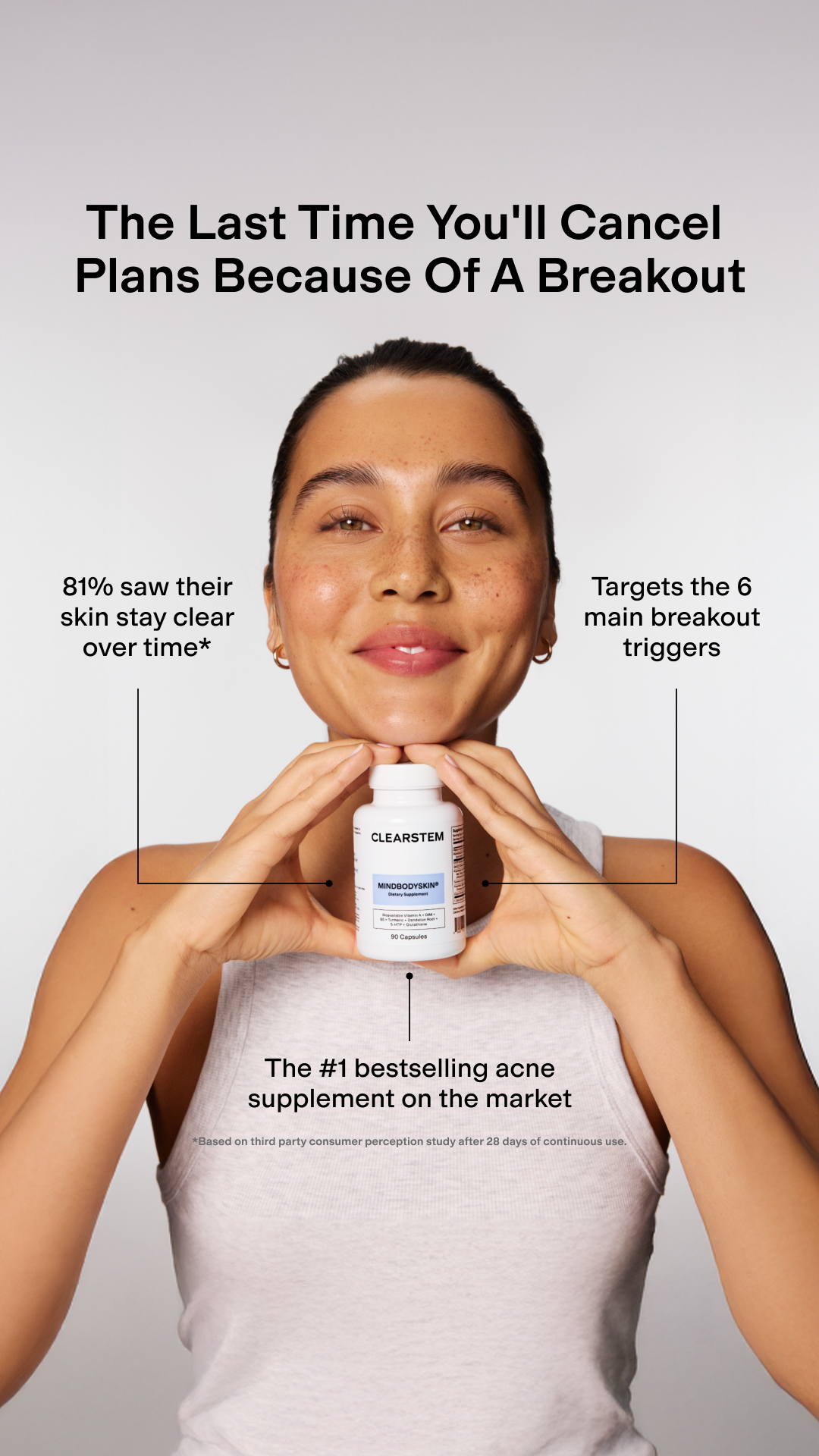 CLEARSTEM Skincare Facebook ad